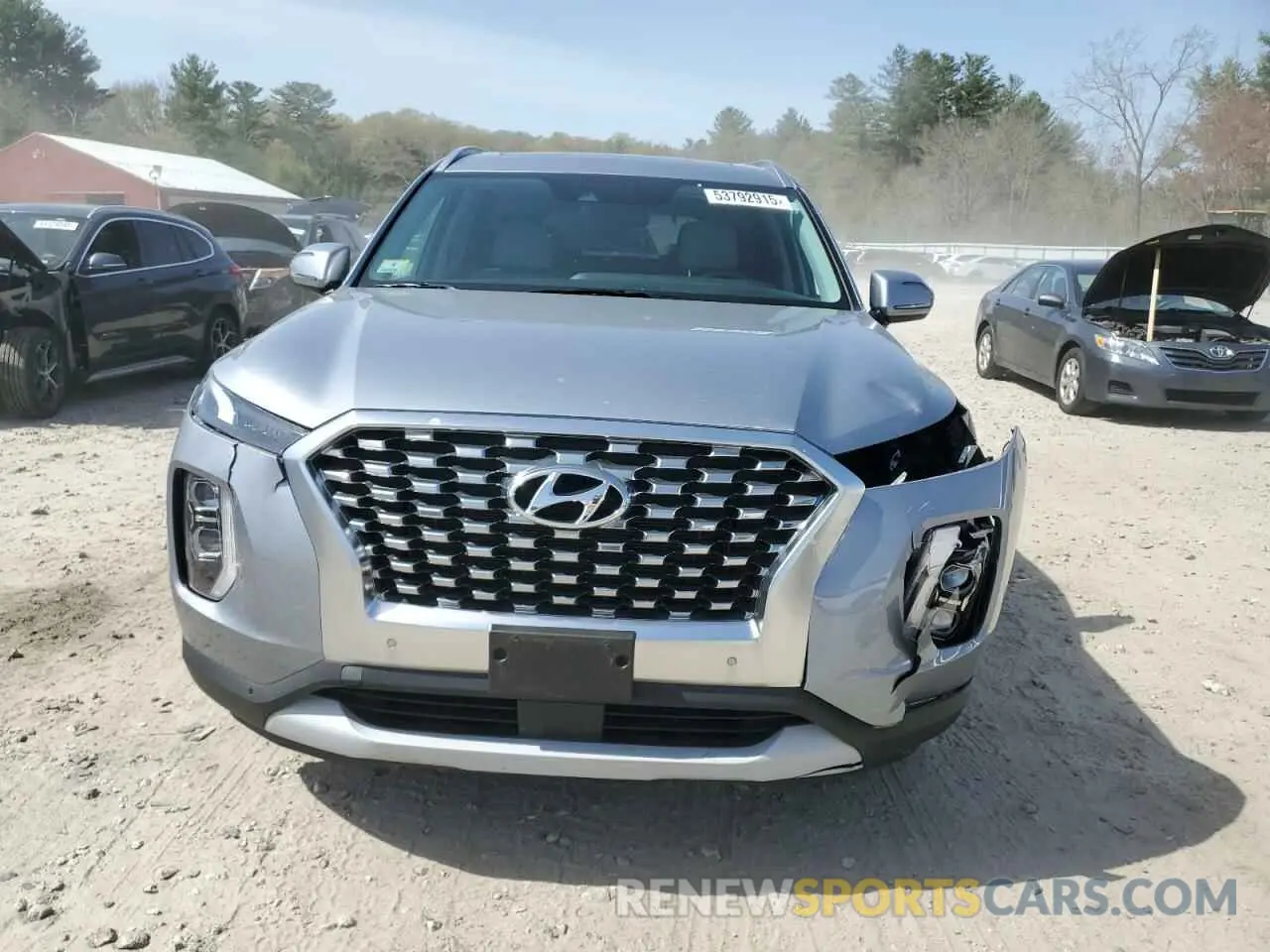 5 Photograph of a damaged car KM8R4DHE4LU150995 HYUNDAI PALISADE 2020