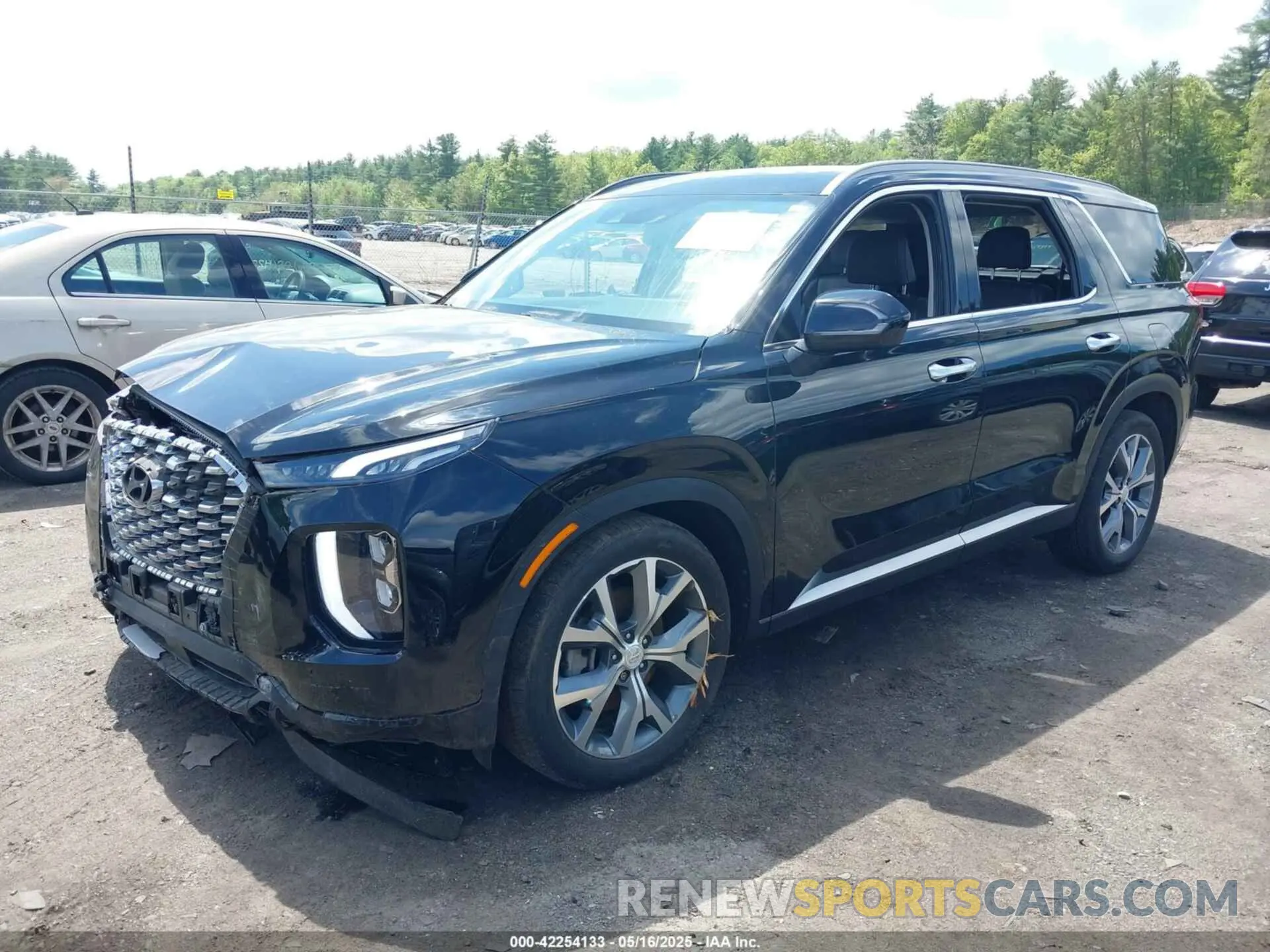 2 Photograph of a damaged car KM8R4DHE5LU031403 HYUNDAI PALISADE 2020