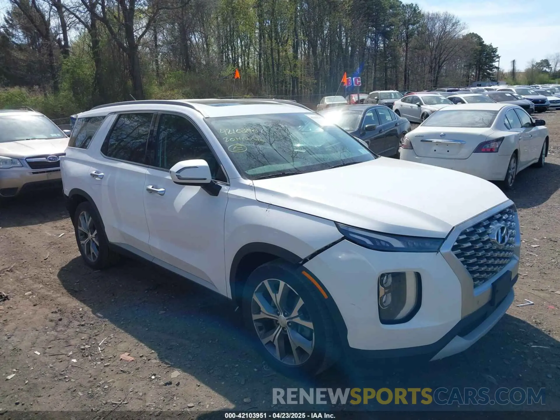 13 Photograph of a damaged car KM8R4DHE5LU066006 HYUNDAI PALISADE 2020