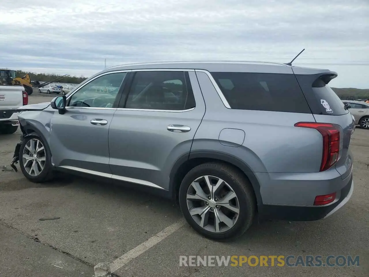 2 Photograph of a damaged car KM8R4DHE5LU104172 HYUNDAI PALISADE 2020