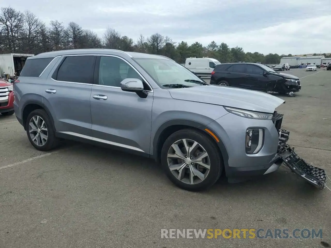 4 Photograph of a damaged car KM8R4DHE5LU104172 HYUNDAI PALISADE 2020