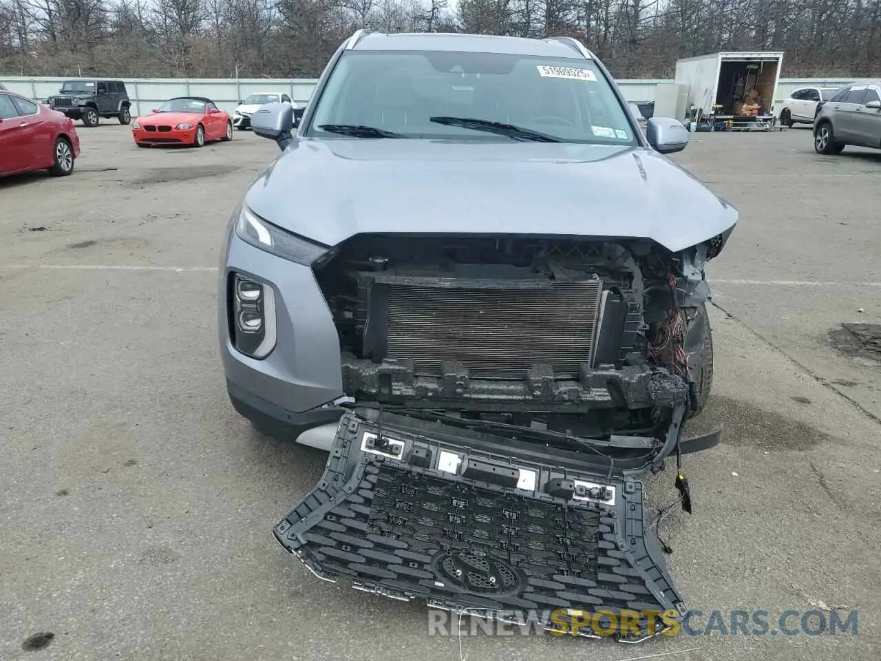 5 Photograph of a damaged car KM8R4DHE5LU104172 HYUNDAI PALISADE 2020