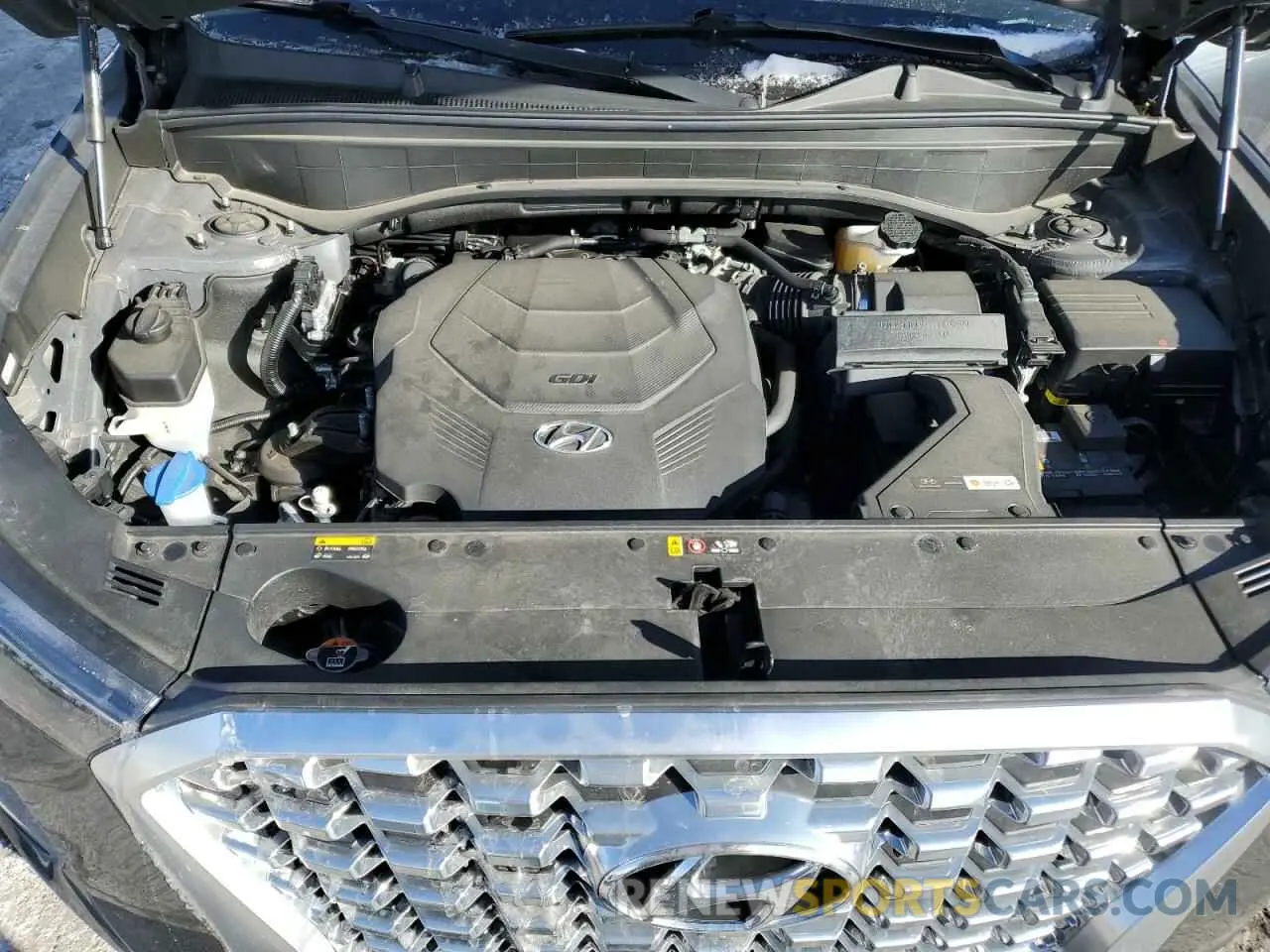 14 Photograph of a damaged car KM8R4DHE5LU137933 HYUNDAI PALISADE 2020