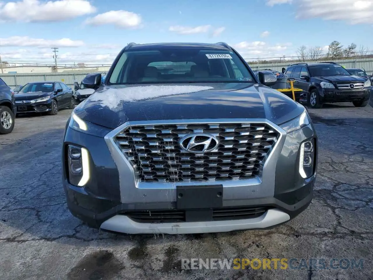5 Photograph of a damaged car KM8R4DHE5LU137933 HYUNDAI PALISADE 2020