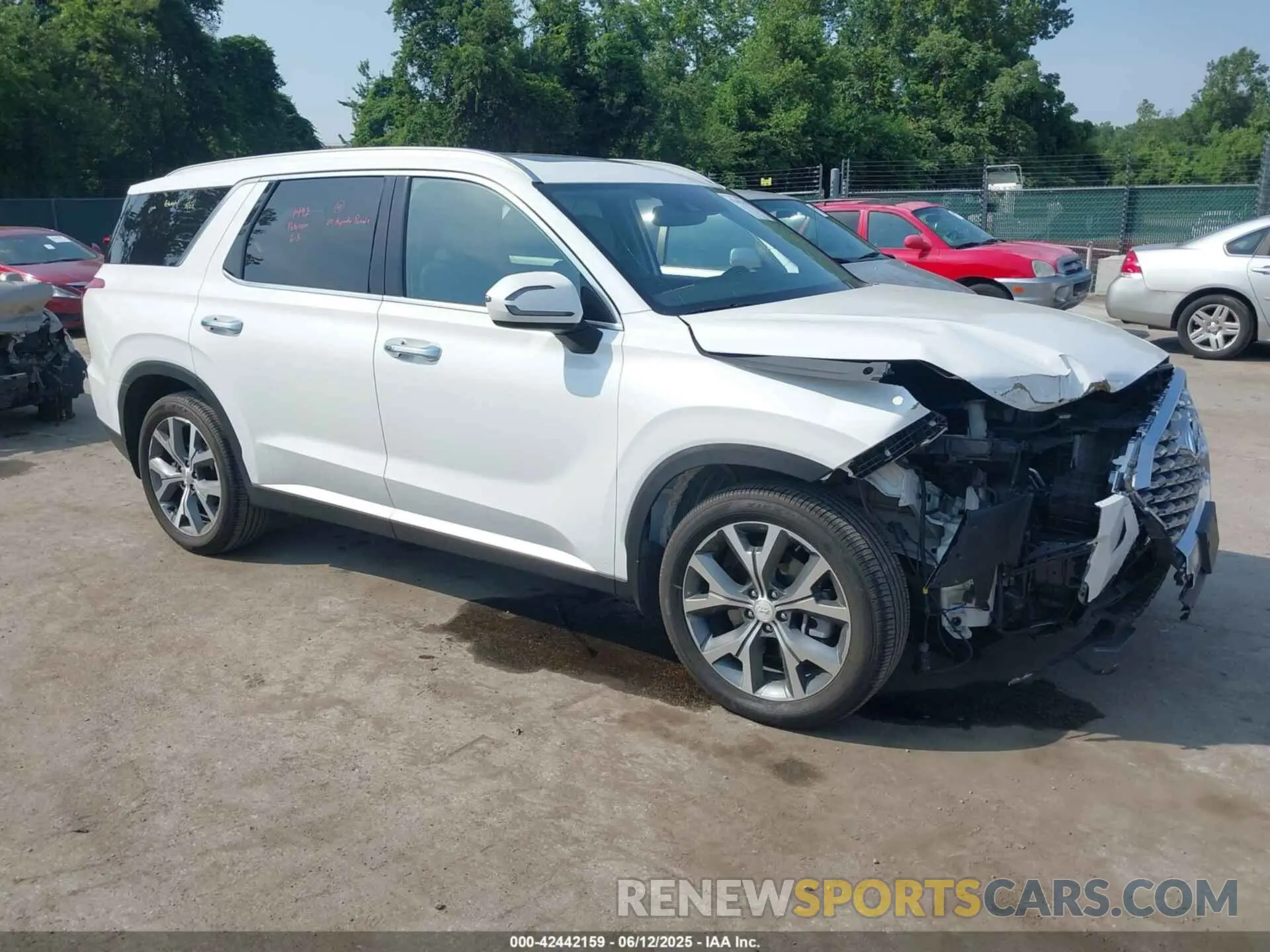 1 Photograph of a damaged car KM8R4DHE6LU130506 HYUNDAI PALISADE 2020