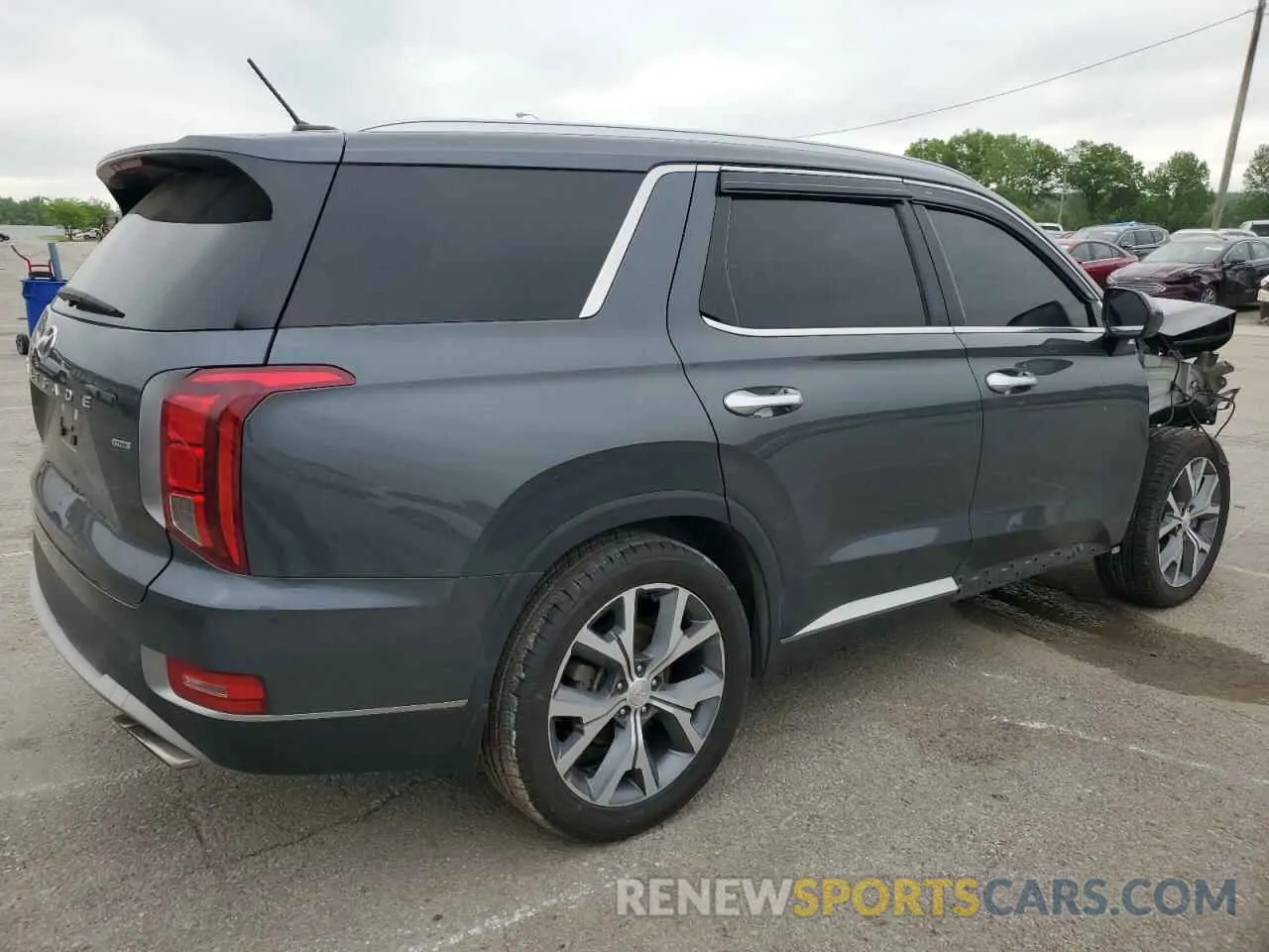 3 Photograph of a damaged car KM8R4DHE7LU169377 HYUNDAI PALISADE 2020