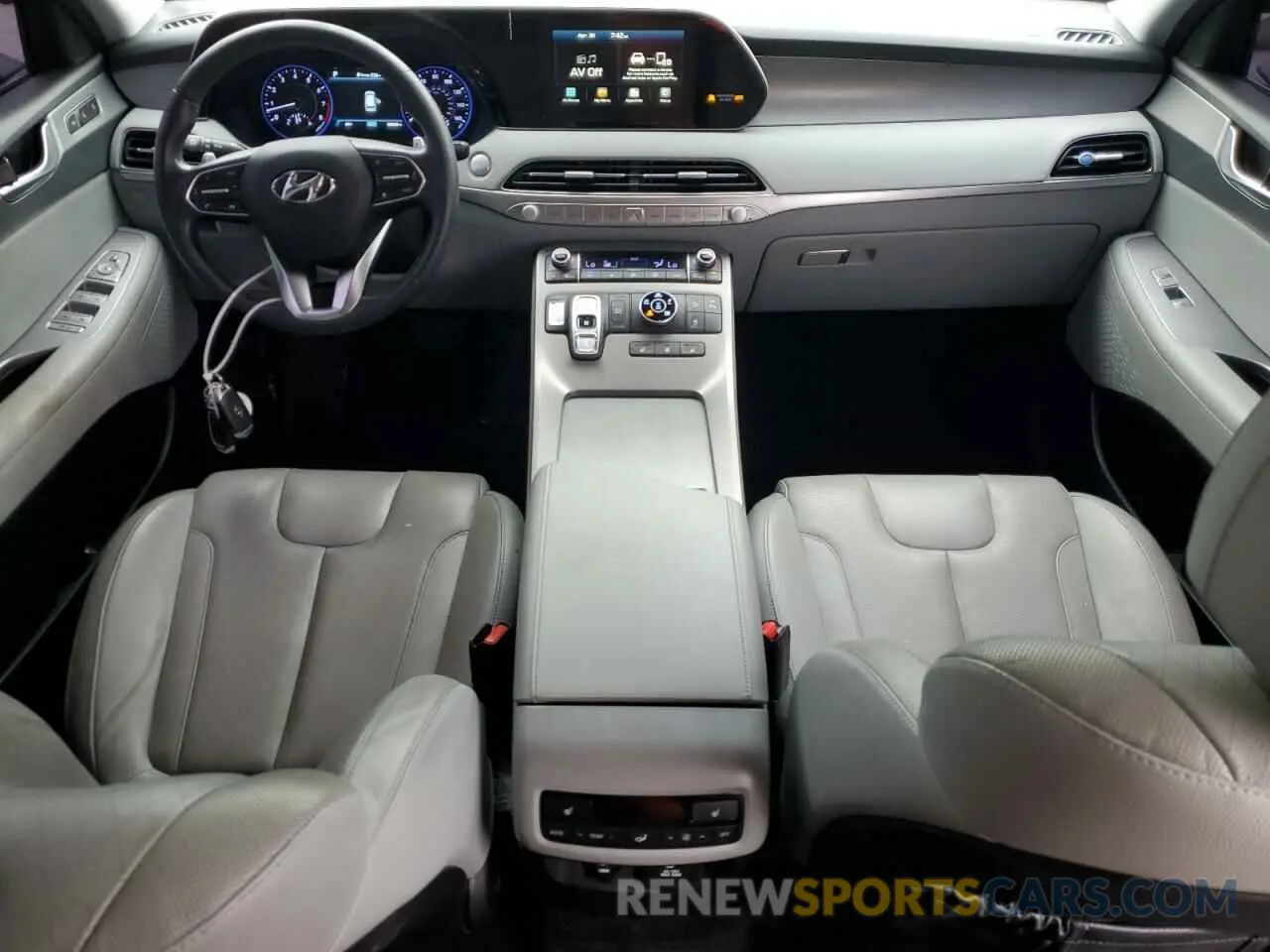 8 Photograph of a damaged car KM8R4DHE7LU169377 HYUNDAI PALISADE 2020