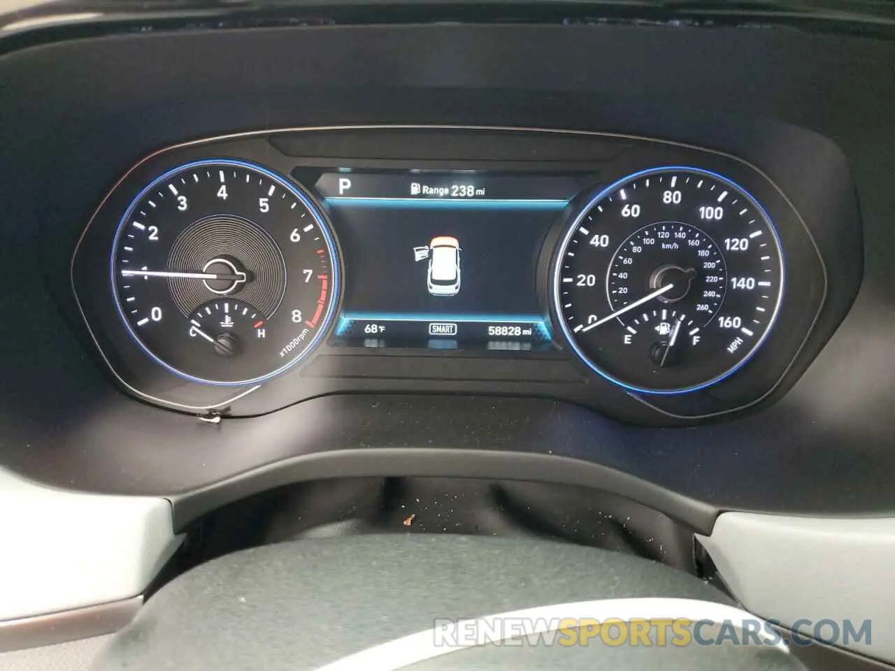 9 Photograph of a damaged car KM8R4DHE7LU169377 HYUNDAI PALISADE 2020