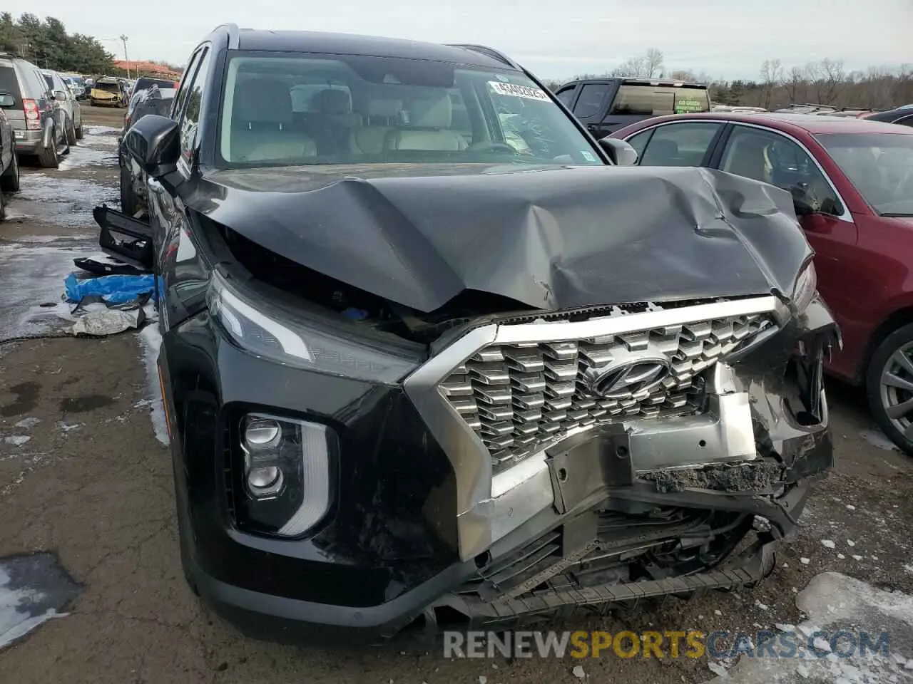 5 Photograph of a damaged car KM8R4DHE9LU077736 HYUNDAI PALISADE 2020