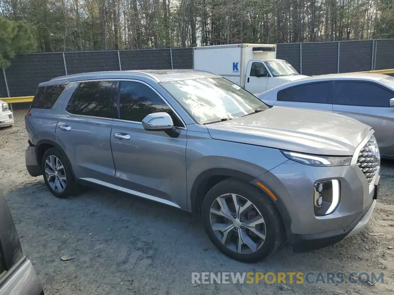 4 Photograph of a damaged car KM8R4DHE9LU109343 HYUNDAI PALISADE 2020