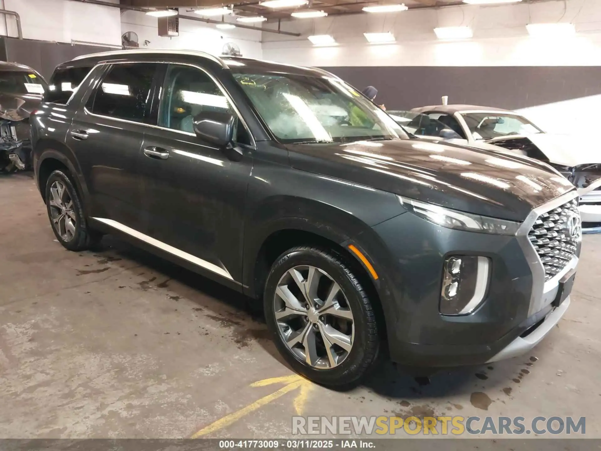1 Photograph of a damaged car KM8R4DHEXLU078992 HYUNDAI PALISADE 2020