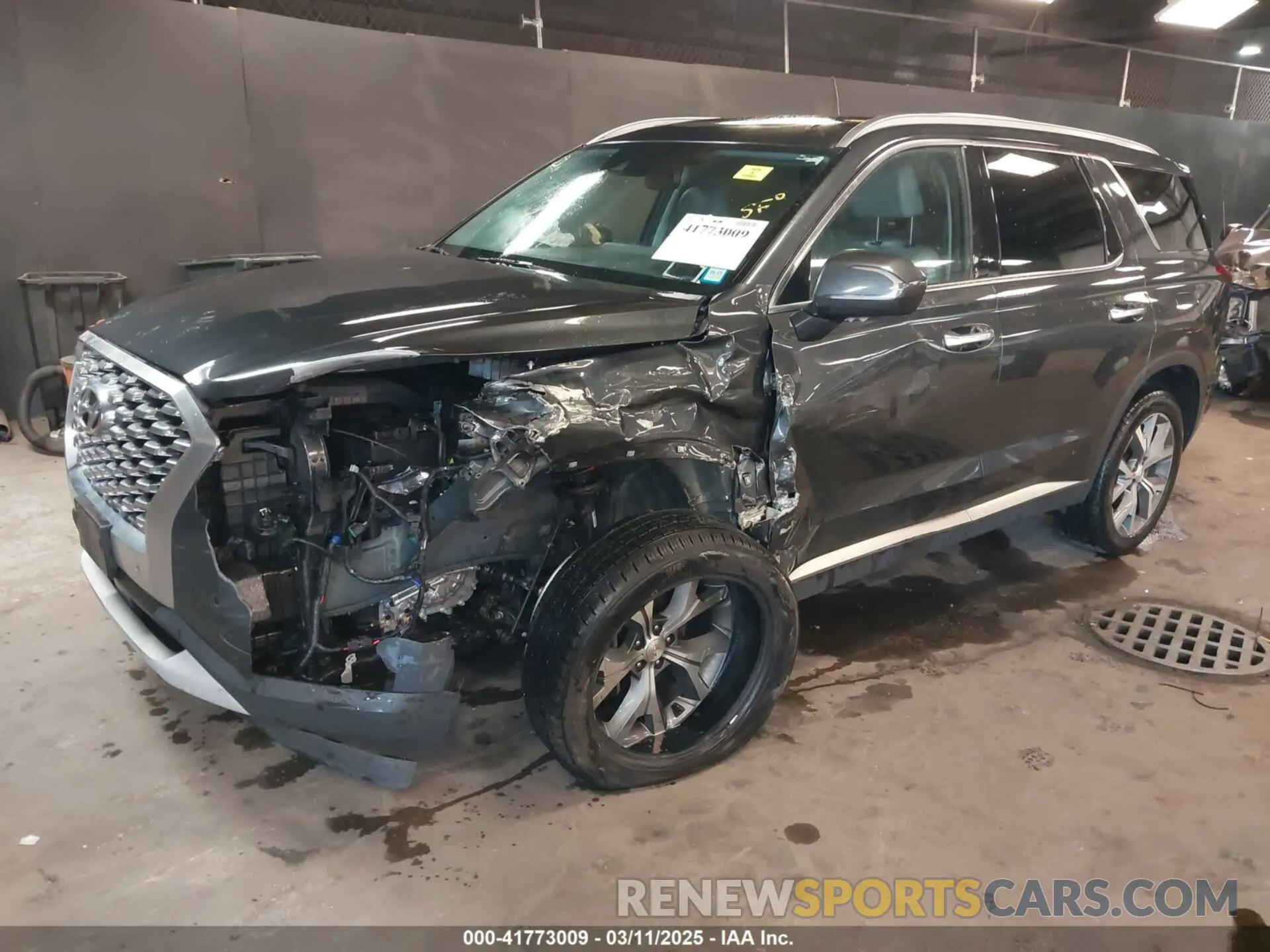 2 Photograph of a damaged car KM8R4DHEXLU078992 HYUNDAI PALISADE 2020