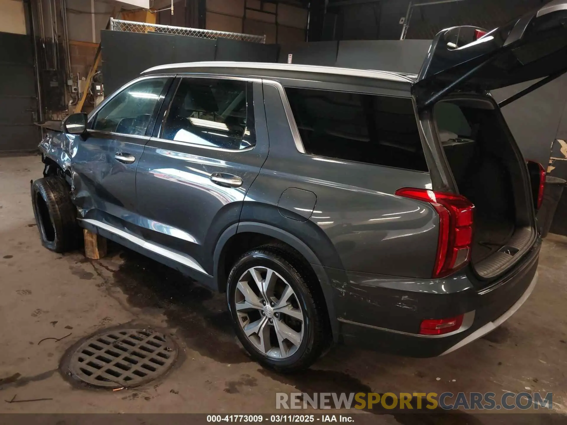 3 Photograph of a damaged car KM8R4DHEXLU078992 HYUNDAI PALISADE 2020