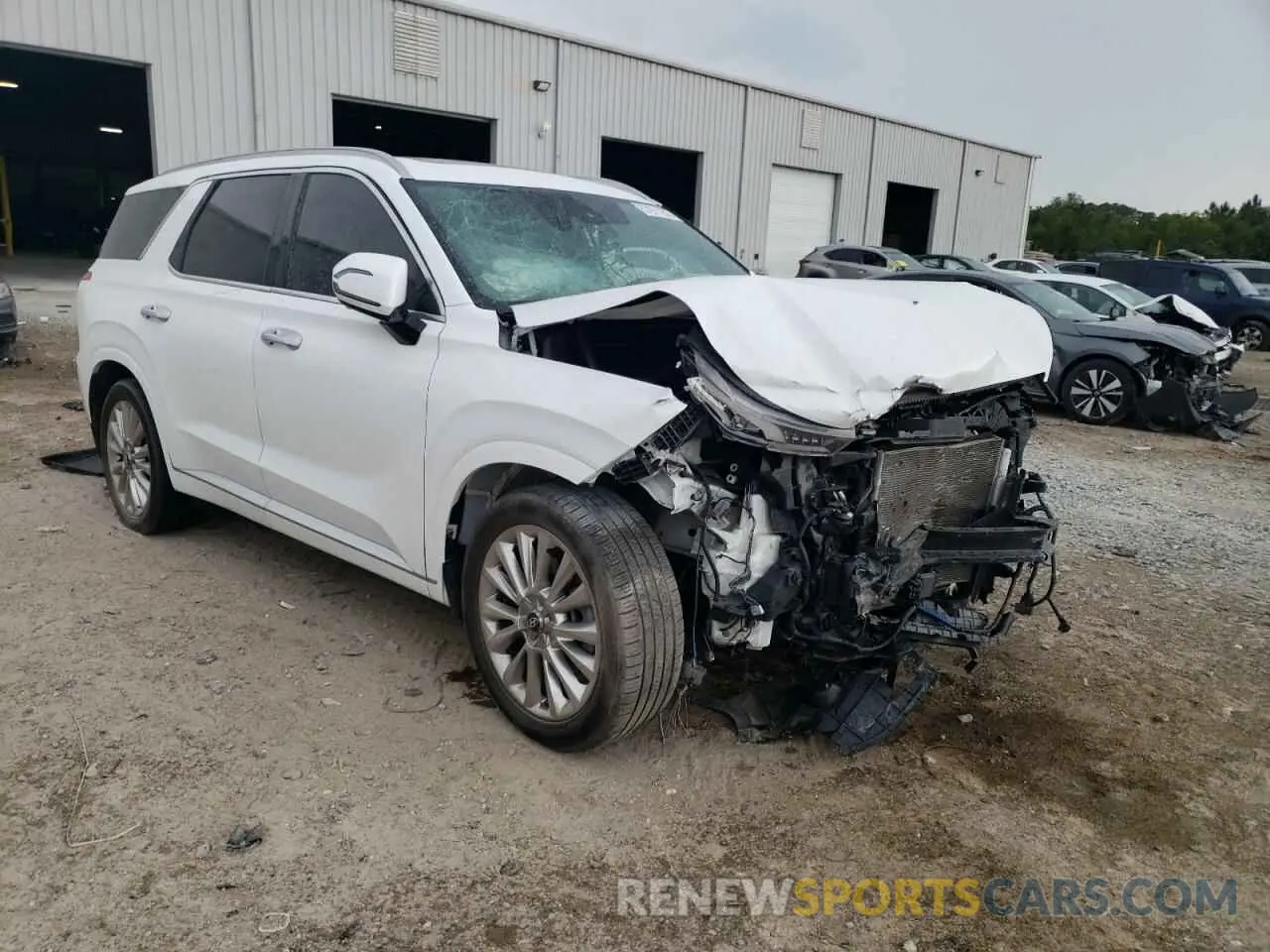 4 Photograph of a damaged car KM8R54HE0LU109485 HYUNDAI PALISADE 2020