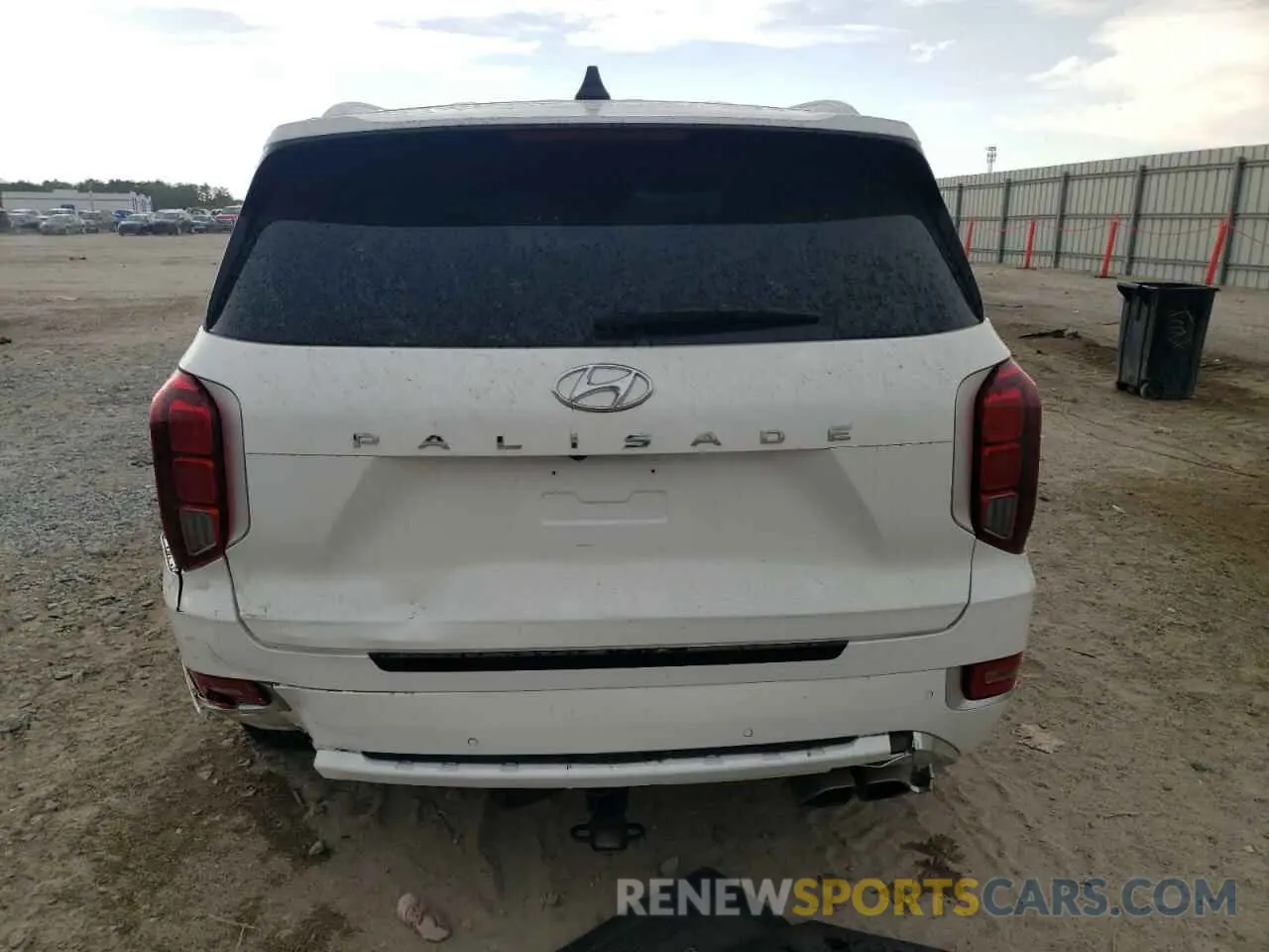 6 Photograph of a damaged car KM8R54HE0LU109485 HYUNDAI PALISADE 2020