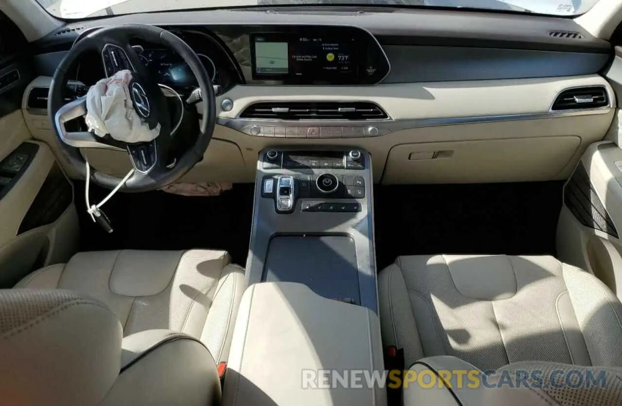 8 Photograph of a damaged car KM8R54HE1LU044548 HYUNDAI PALISADE 2020