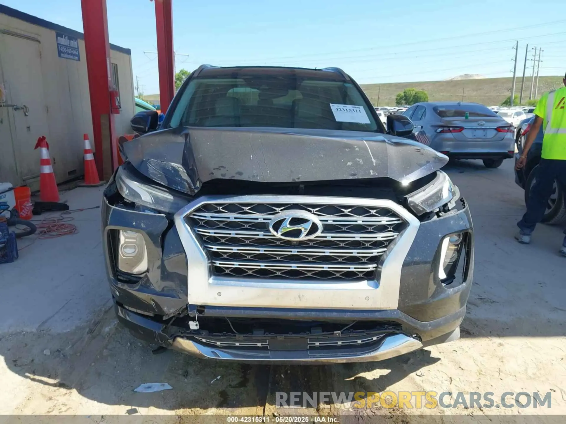 12 Photograph of a damaged car KM8R54HE1LU123198 HYUNDAI PALISADE 2020