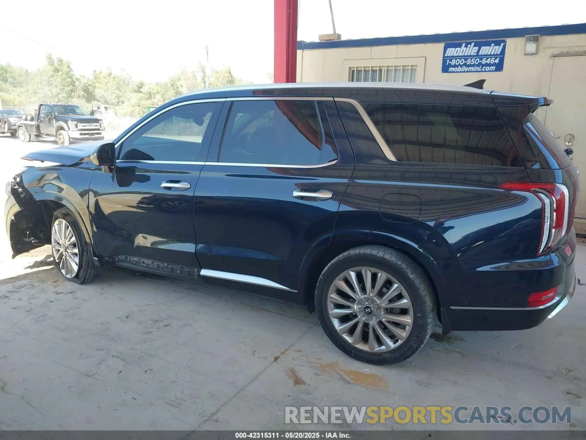14 Photograph of a damaged car KM8R54HE1LU123198 HYUNDAI PALISADE 2020