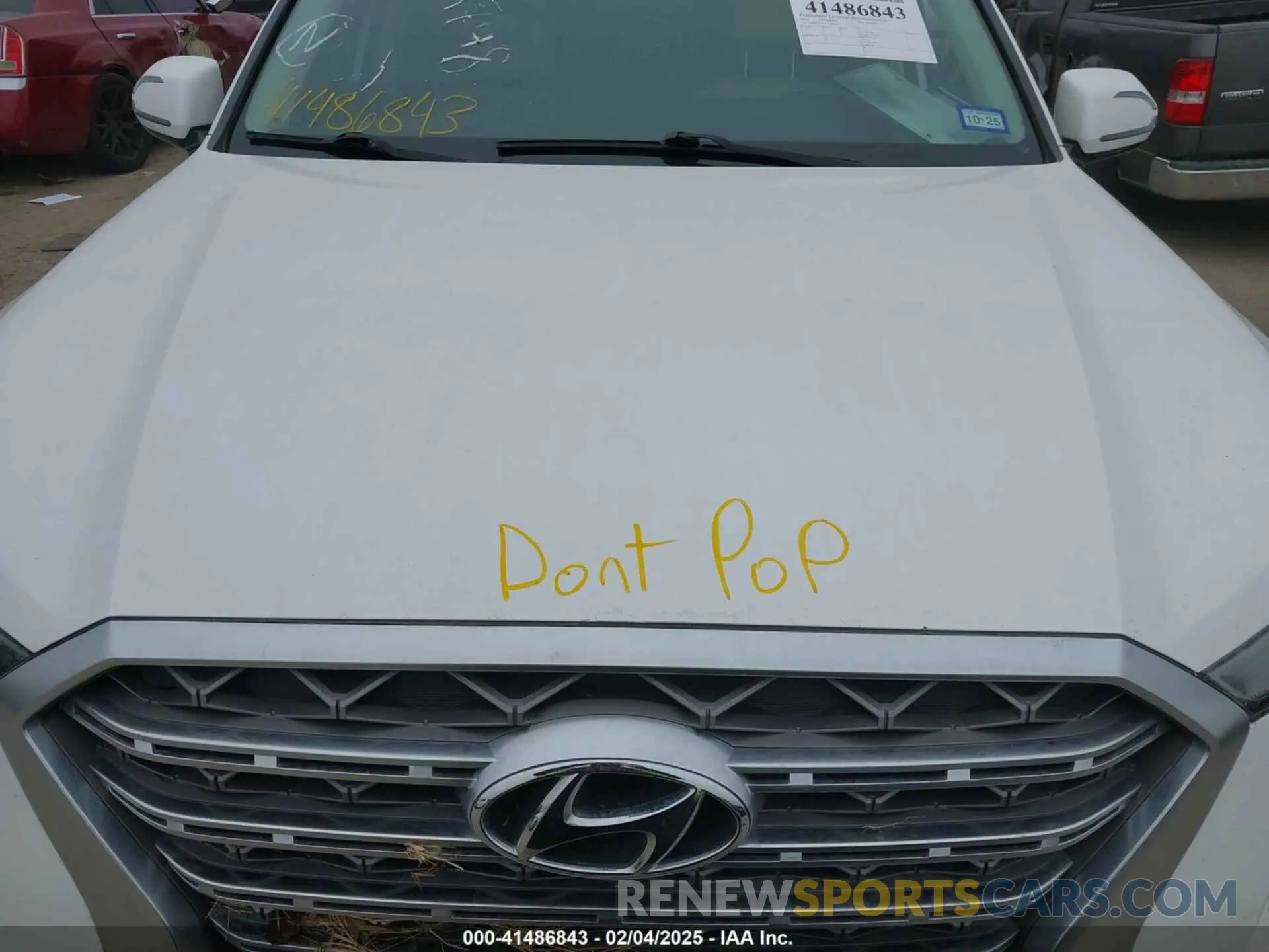 10 Photograph of a damaged car KM8R54HE3LU088065 HYUNDAI PALISADE 2020