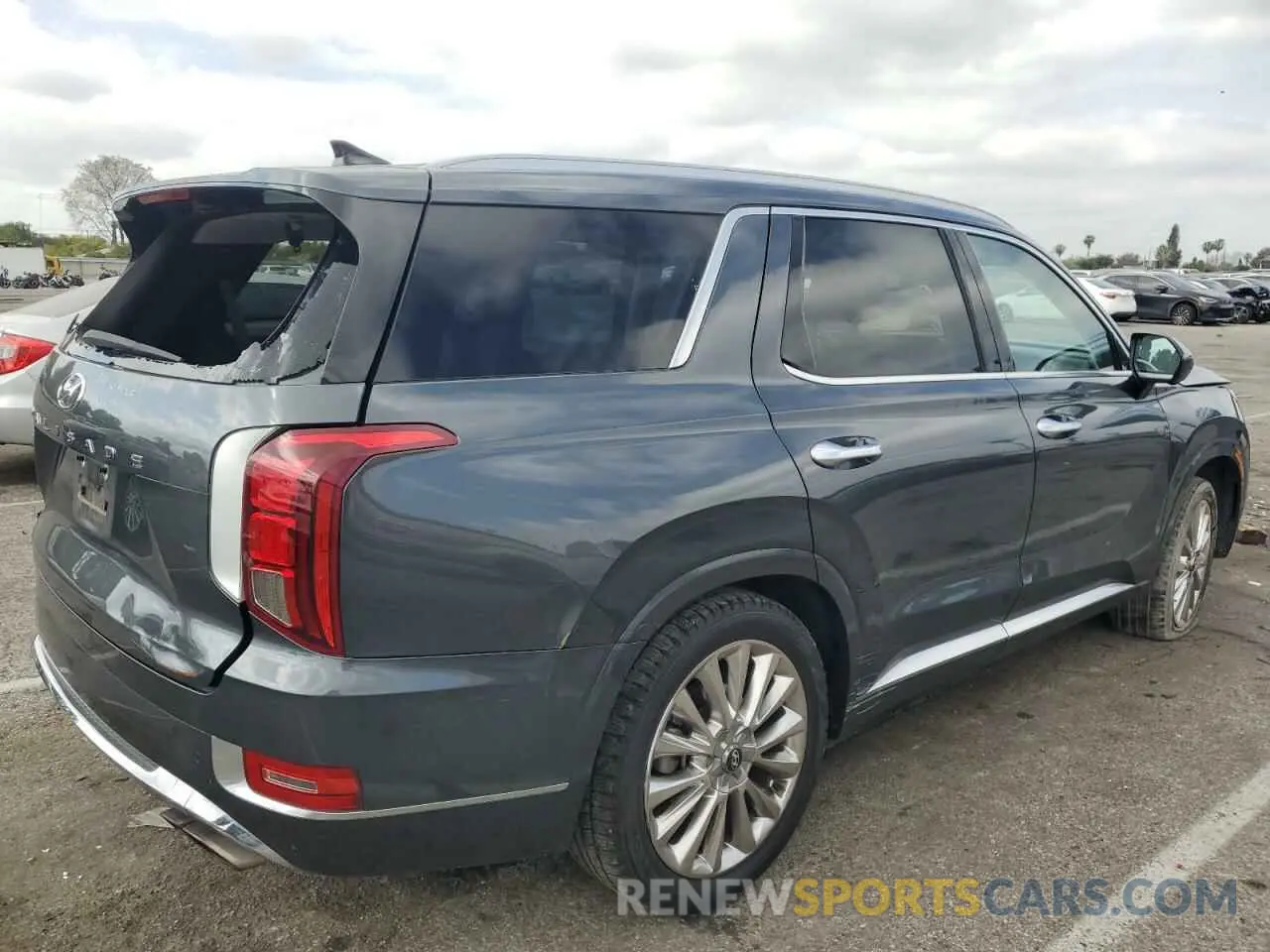 3 Photograph of a damaged car KM8R54HE3LU088633 HYUNDAI PALISADE 2020