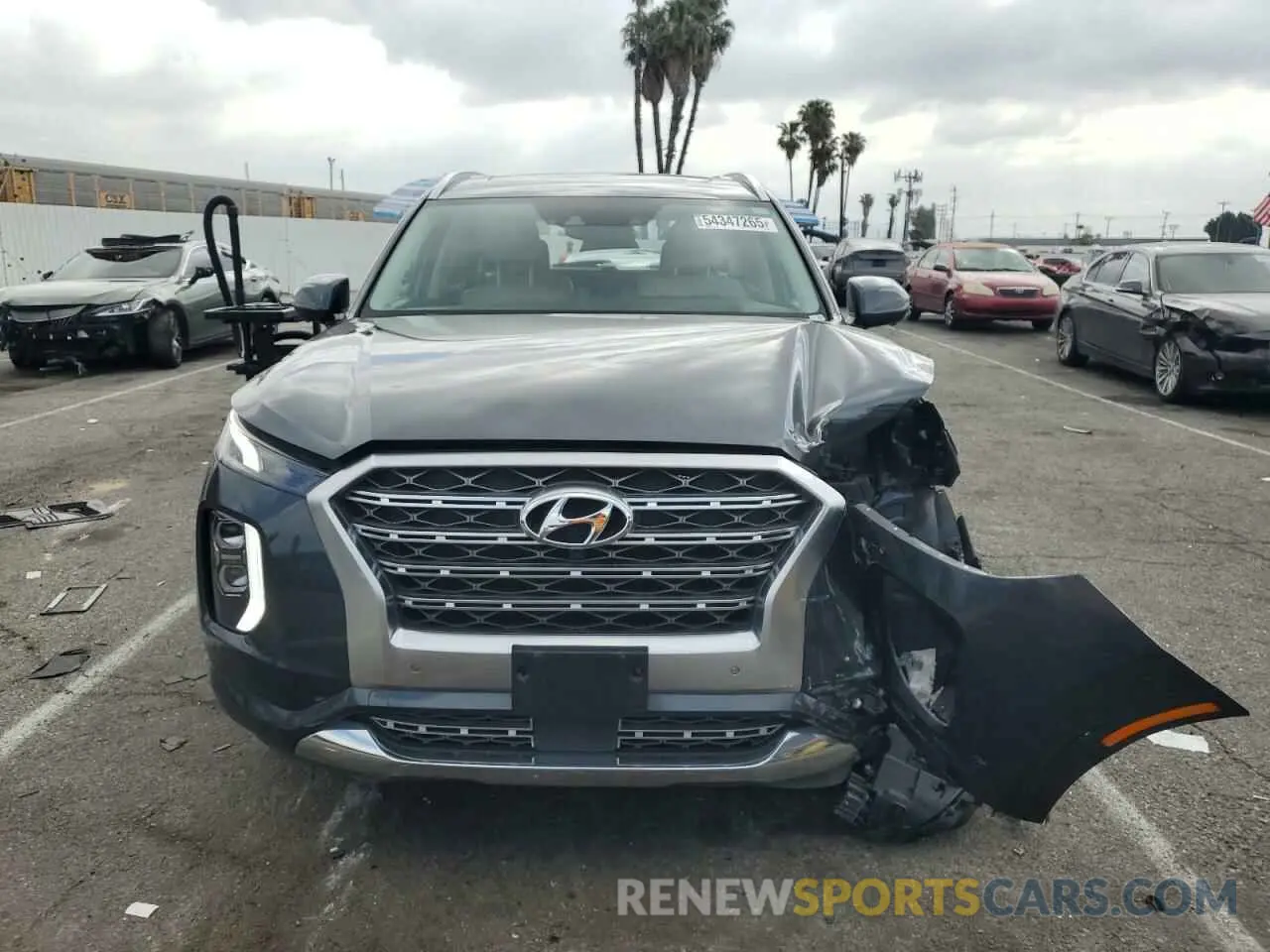 5 Photograph of a damaged car KM8R54HE3LU088633 HYUNDAI PALISADE 2020