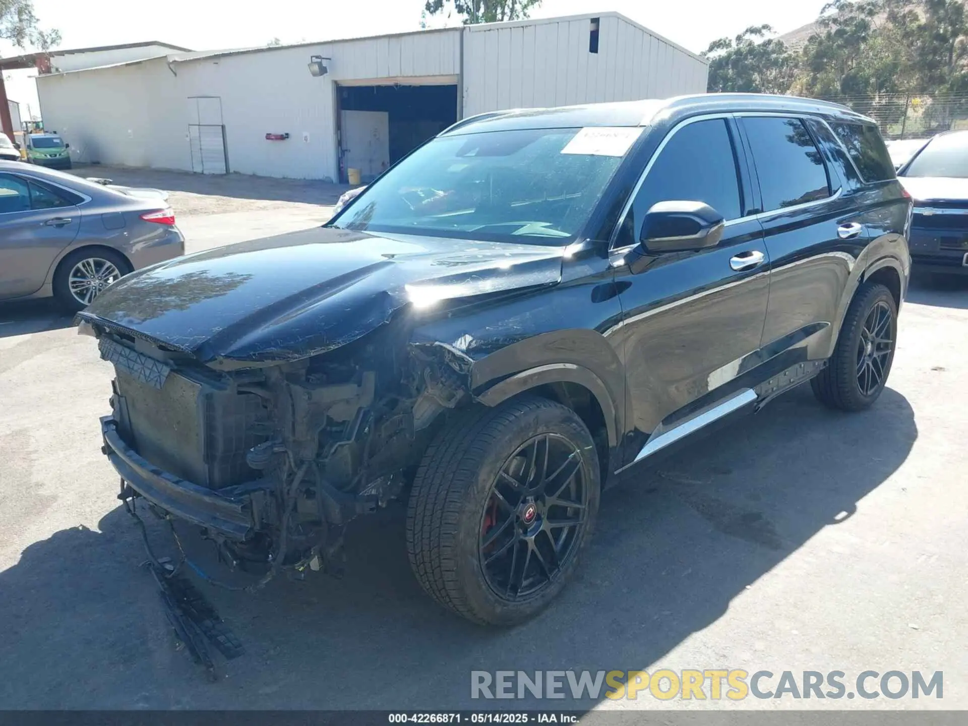 2 Photograph of a damaged car KM8R54HE3LU094349 HYUNDAI PALISADE 2020