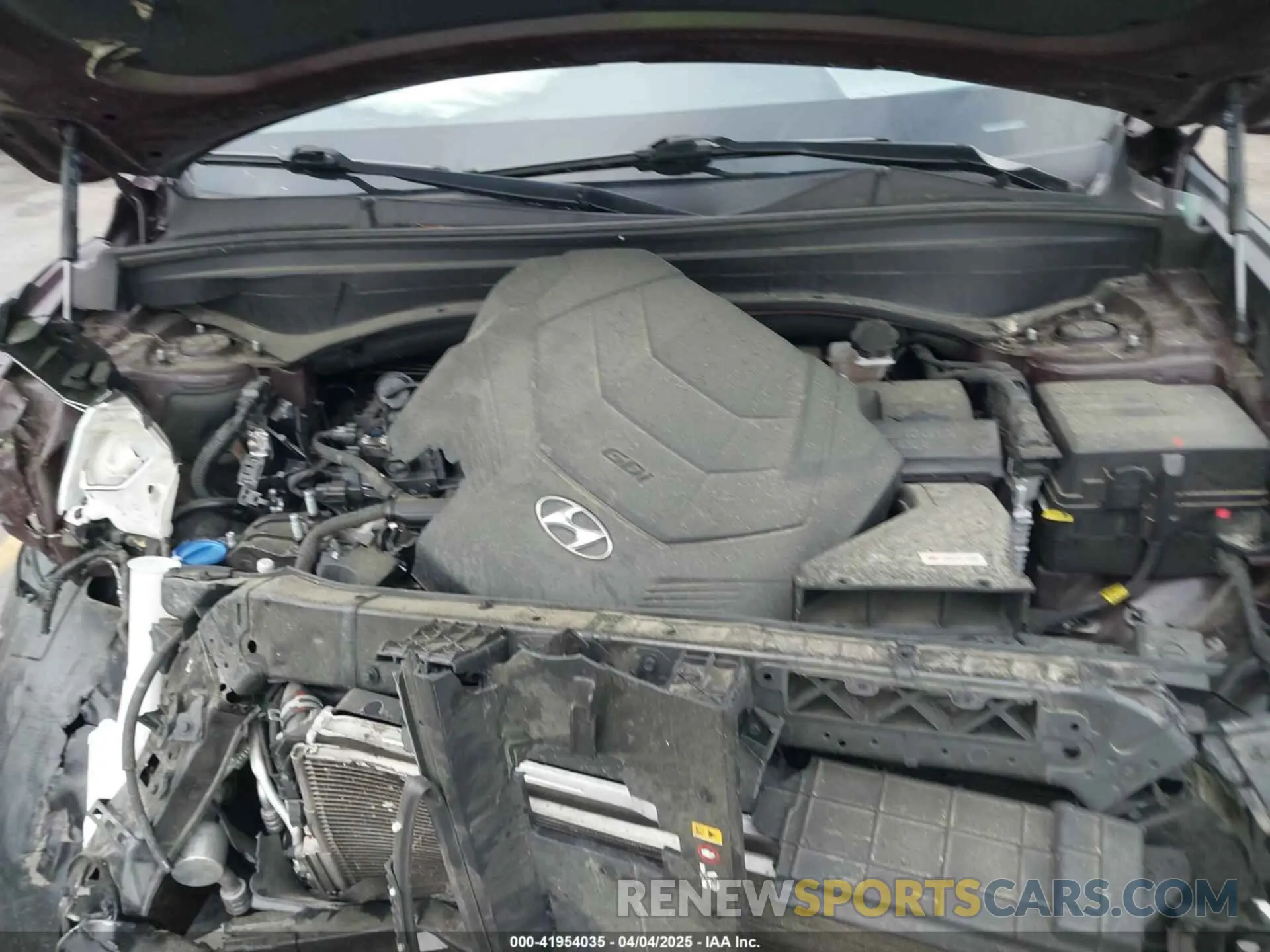 10 Photograph of a damaged car KM8R54HE3LU117449 HYUNDAI PALISADE 2020