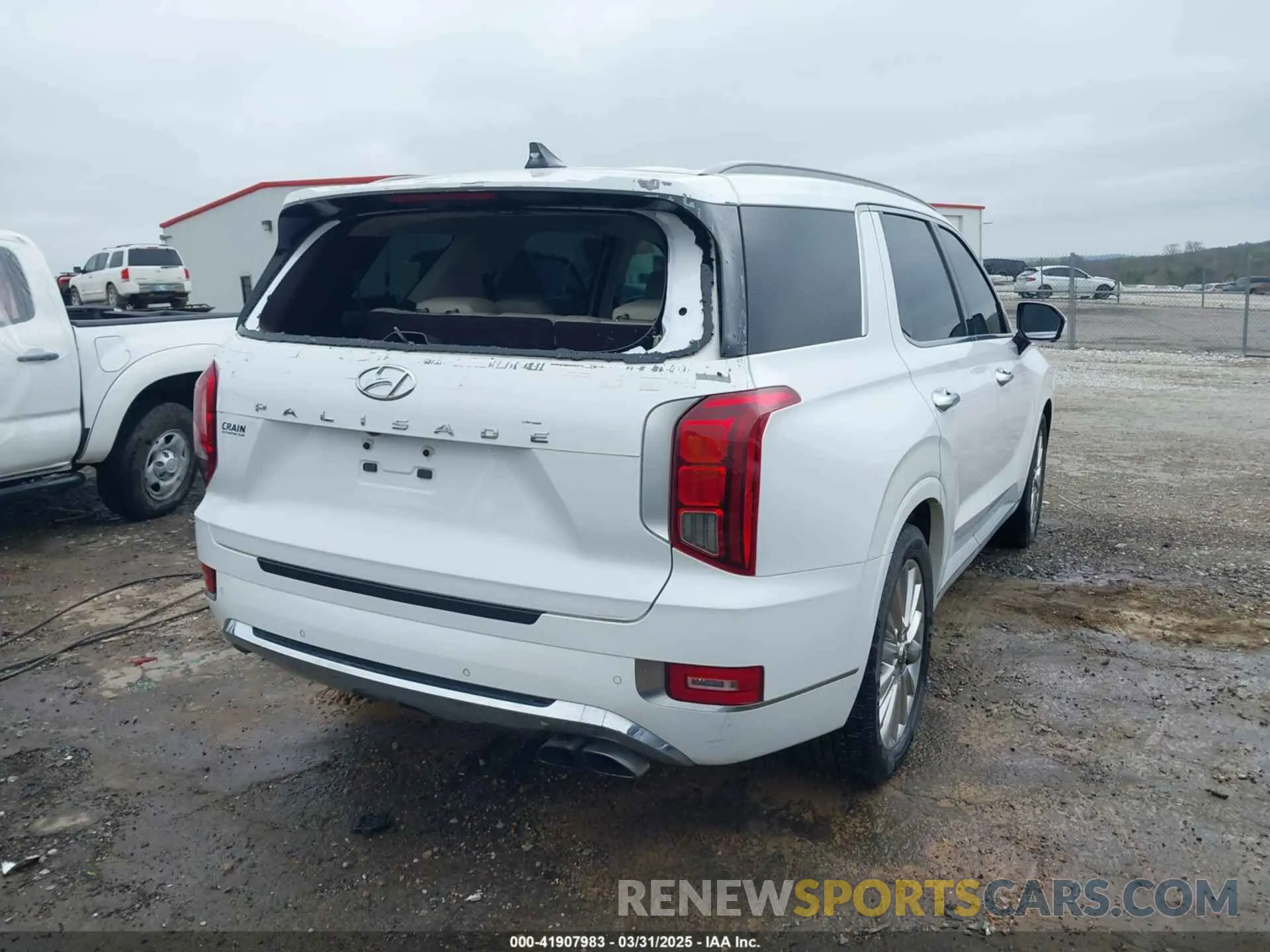 4 Photograph of a damaged car KM8R54HE4LU039182 HYUNDAI PALISADE 2020