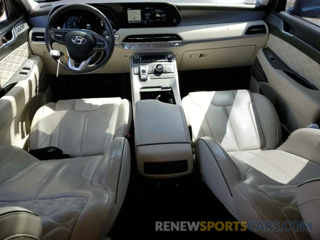 8 Photograph of a damaged car KM8R54HE5LU136875 HYUNDAI PALISADE 2020