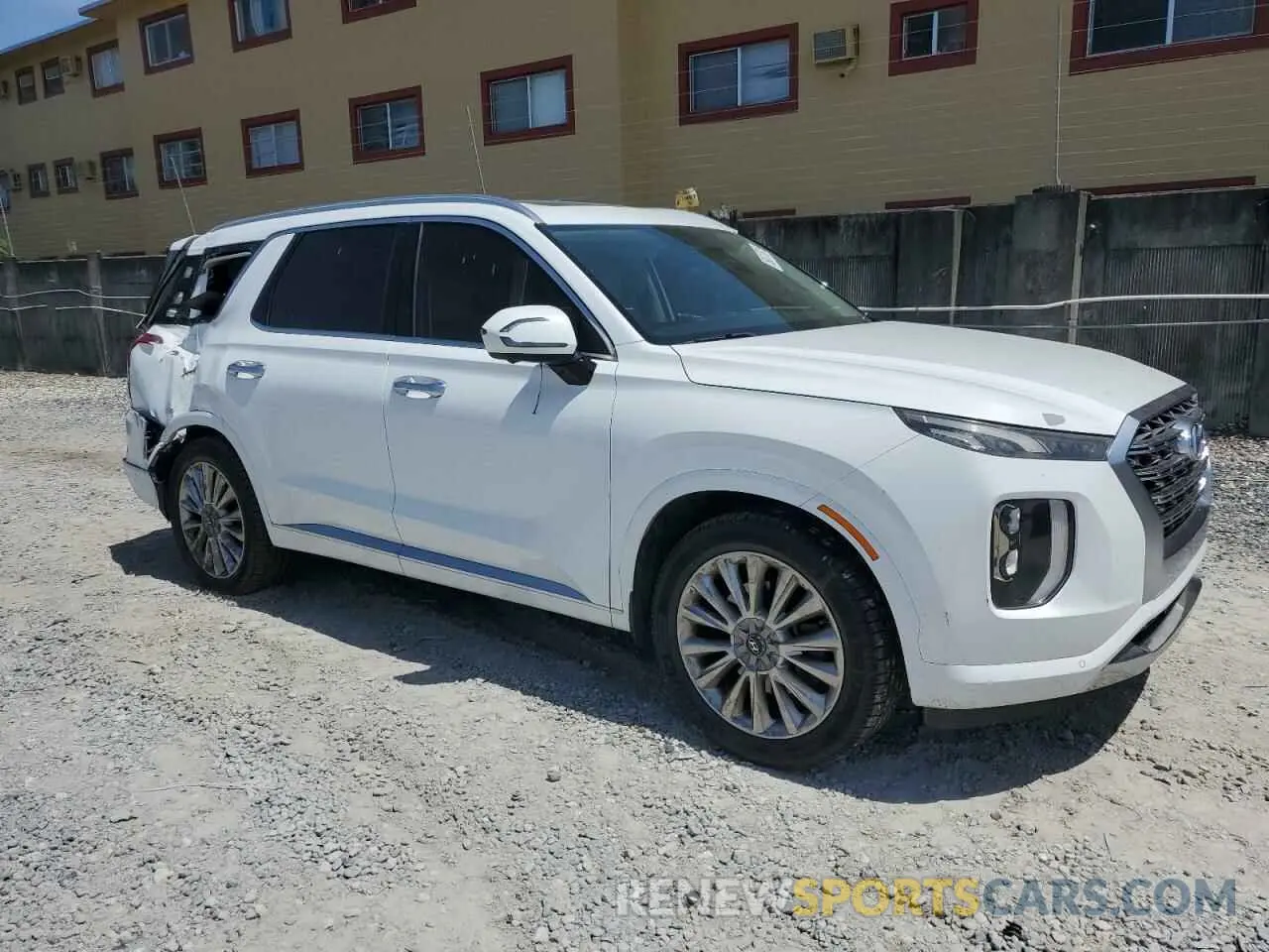 4 Photograph of a damaged car KM8R54HE7LU077408 HYUNDAI PALISADE 2020