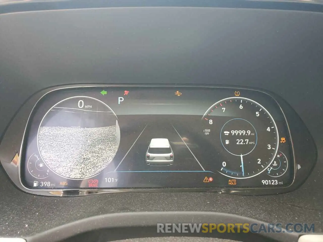 9 Photograph of a damaged car KM8R54HE7LU077408 HYUNDAI PALISADE 2020