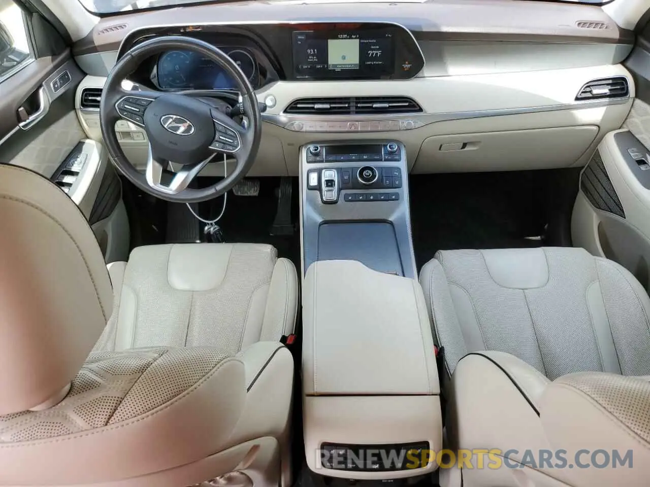 8 Photograph of a damaged car KM8R54HE7LU120631 HYUNDAI PALISADE 2020