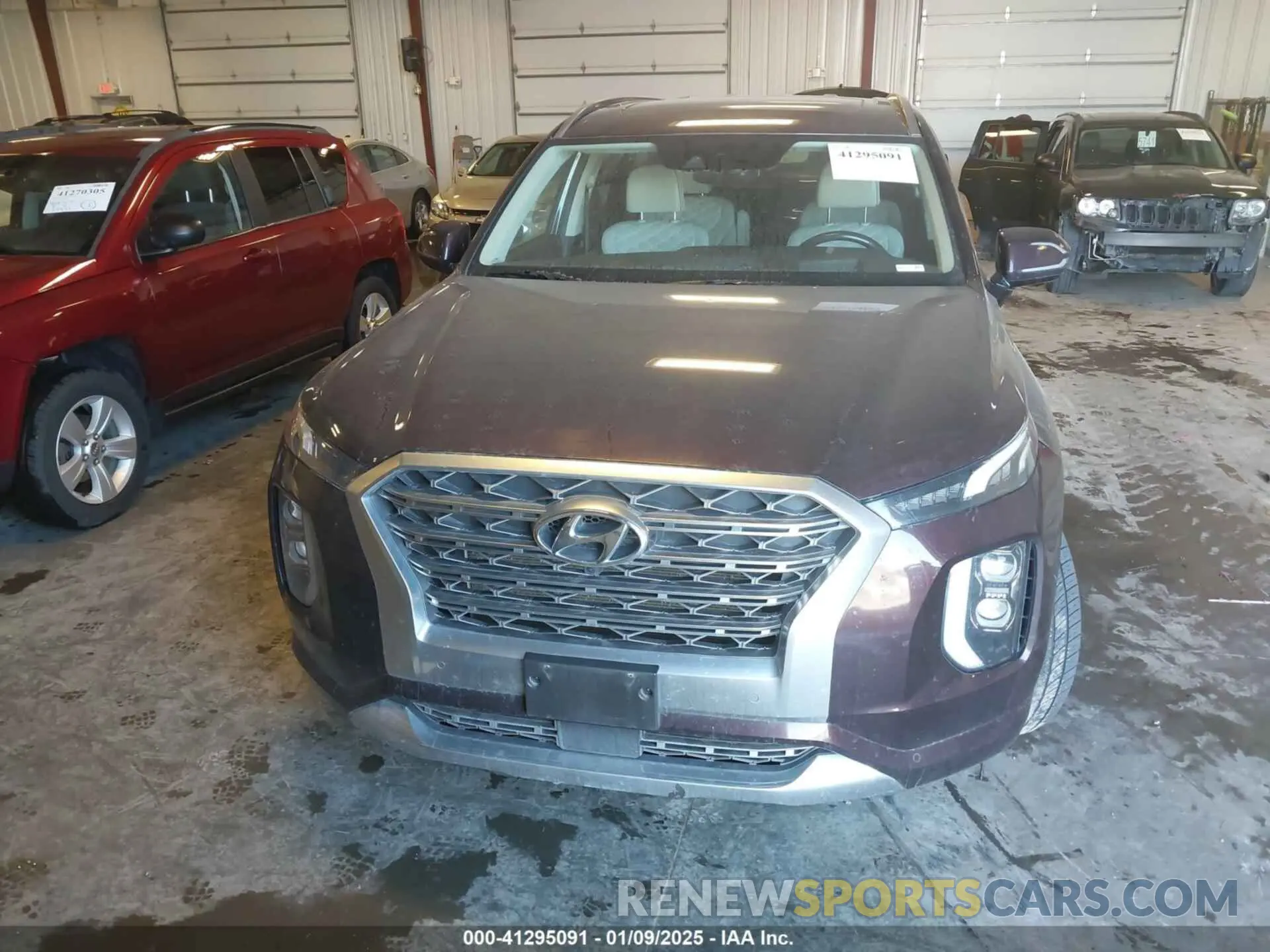13 Photograph of a damaged car KM8R54HE8LU061380 HYUNDAI PALISADE 2020