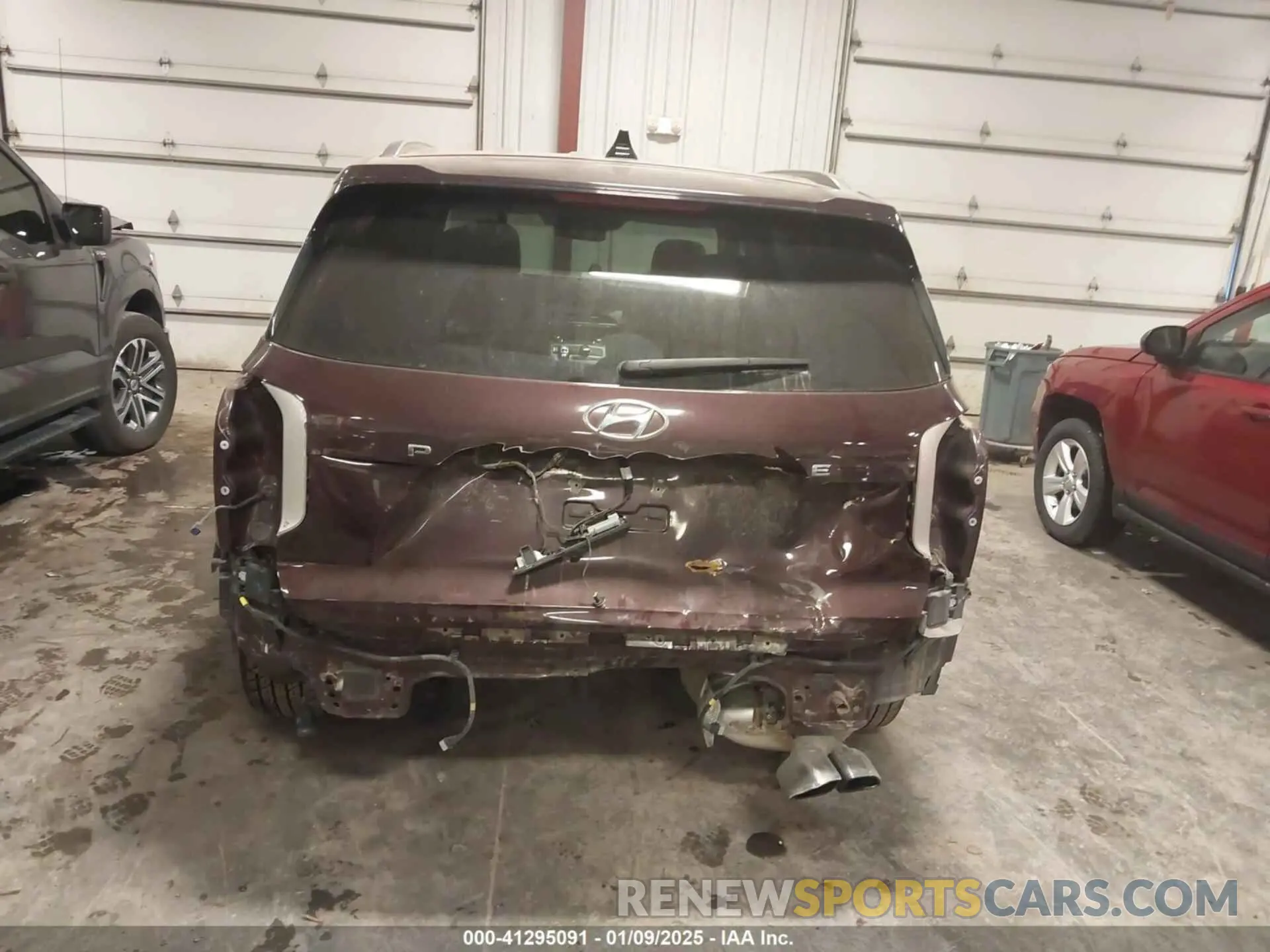 17 Photograph of a damaged car KM8R54HE8LU061380 HYUNDAI PALISADE 2020