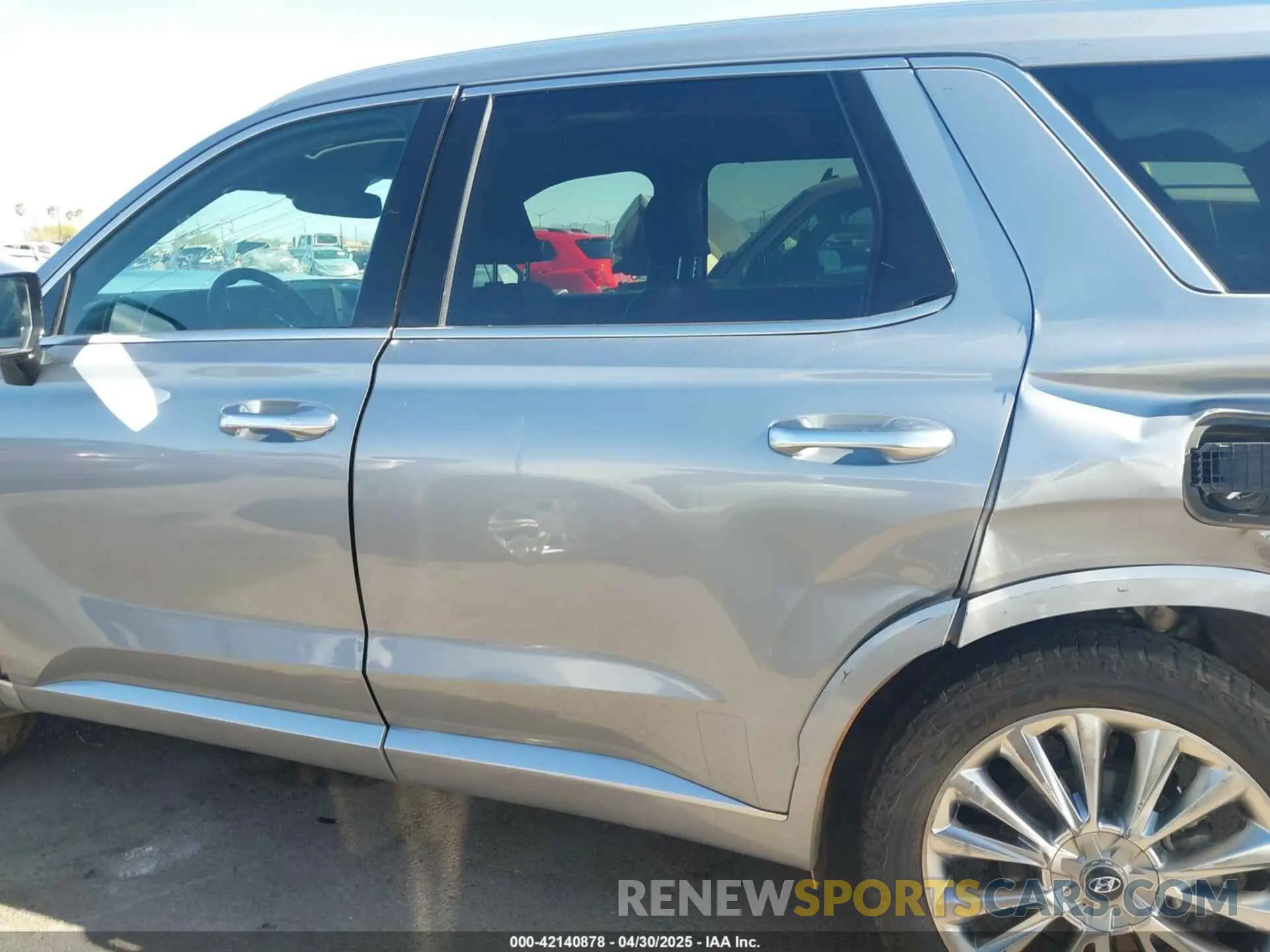 14 Photograph of a damaged car KM8R54HE8LU074260 HYUNDAI PALISADE 2020