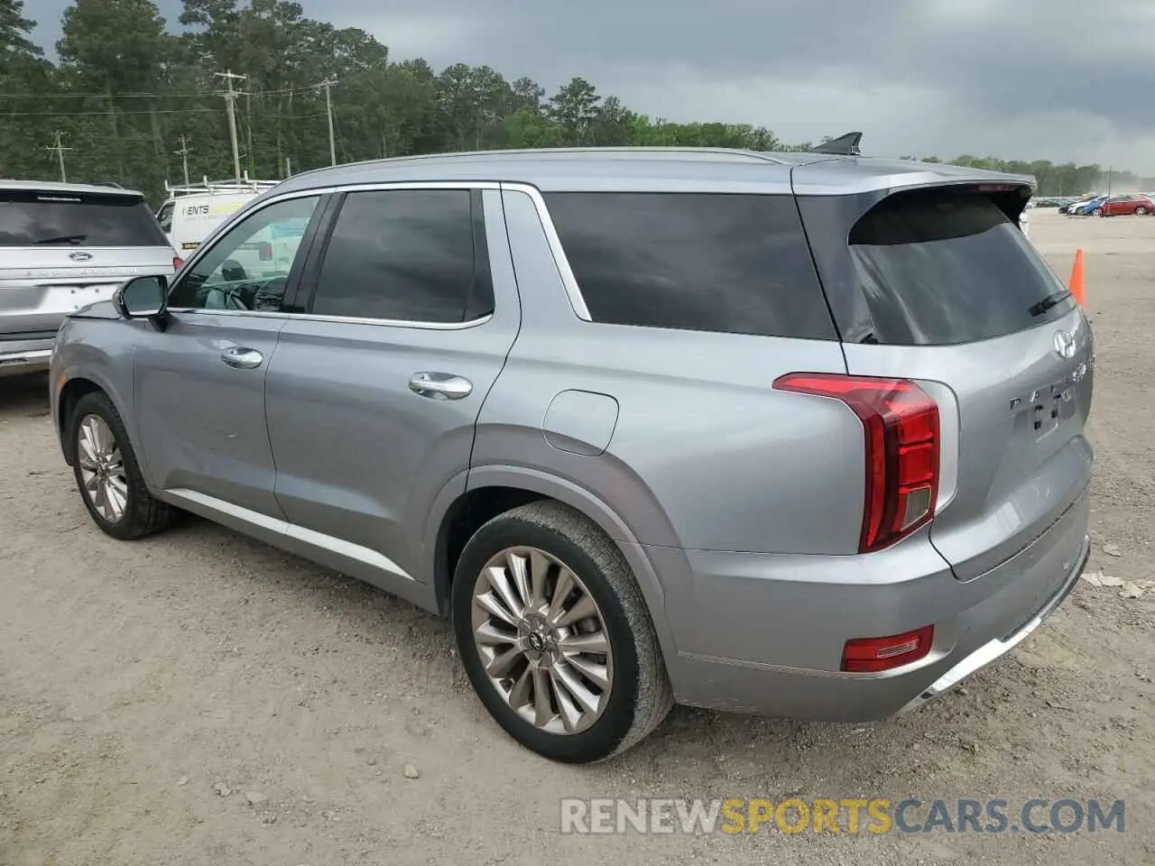 2 Photograph of a damaged car KM8R54HE9LU035421 HYUNDAI PALISADE 2020