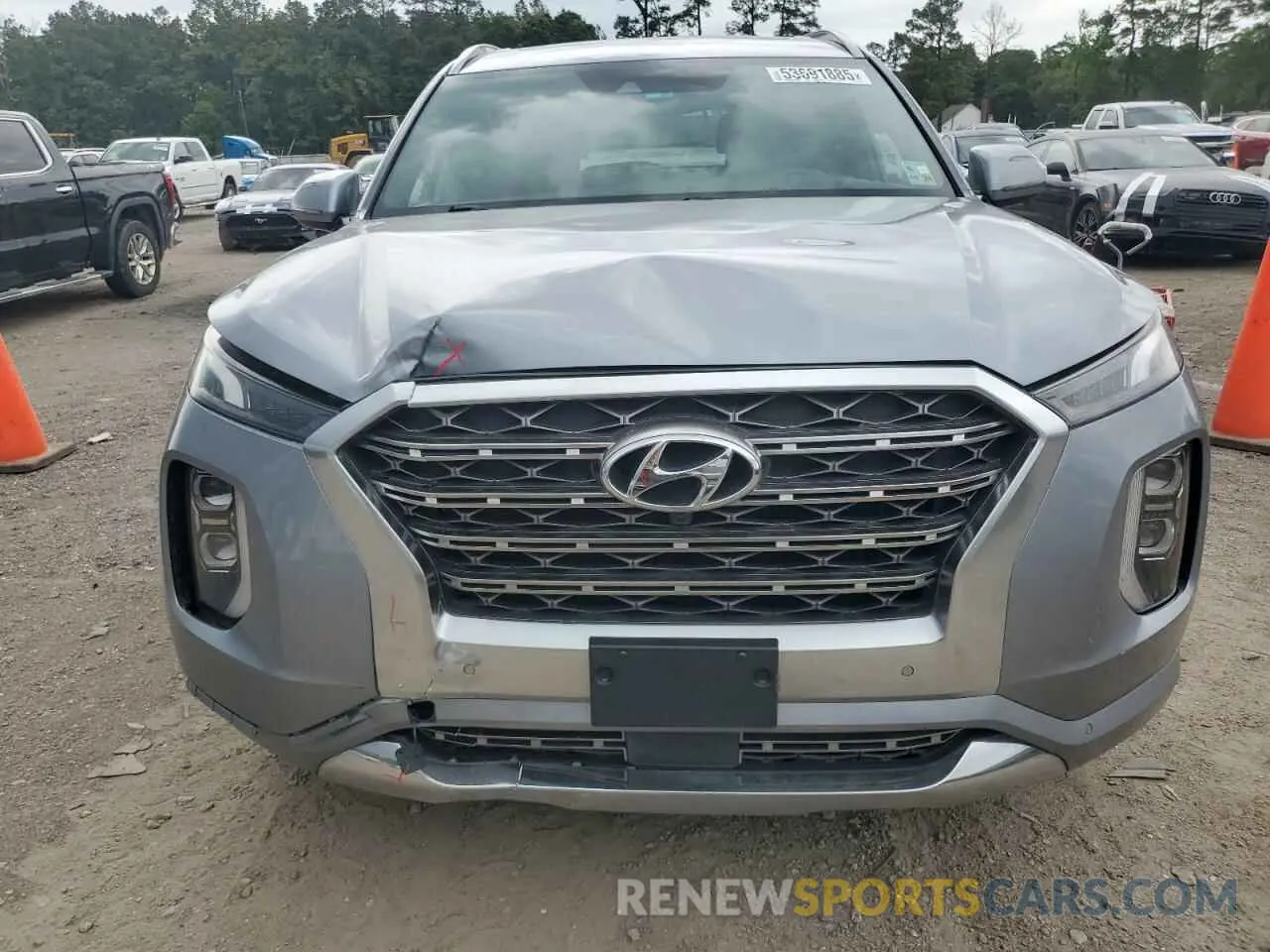 5 Photograph of a damaged car KM8R54HE9LU035421 HYUNDAI PALISADE 2020
