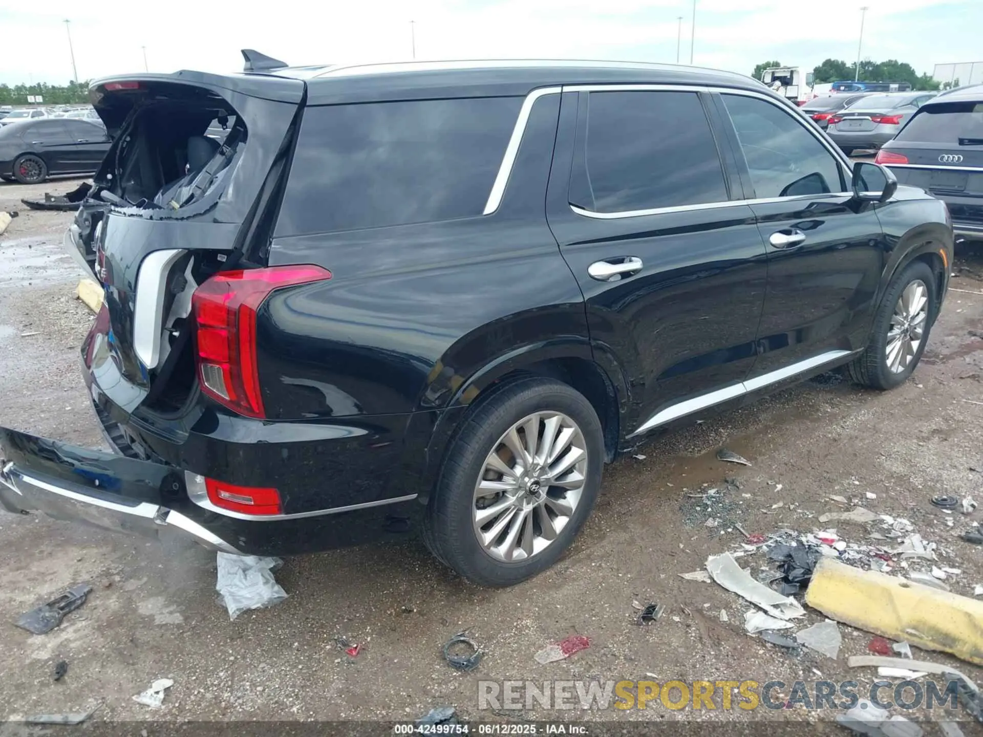 4 Photograph of a damaged car KM8R54HE9LU080908 HYUNDAI PALISADE 2020