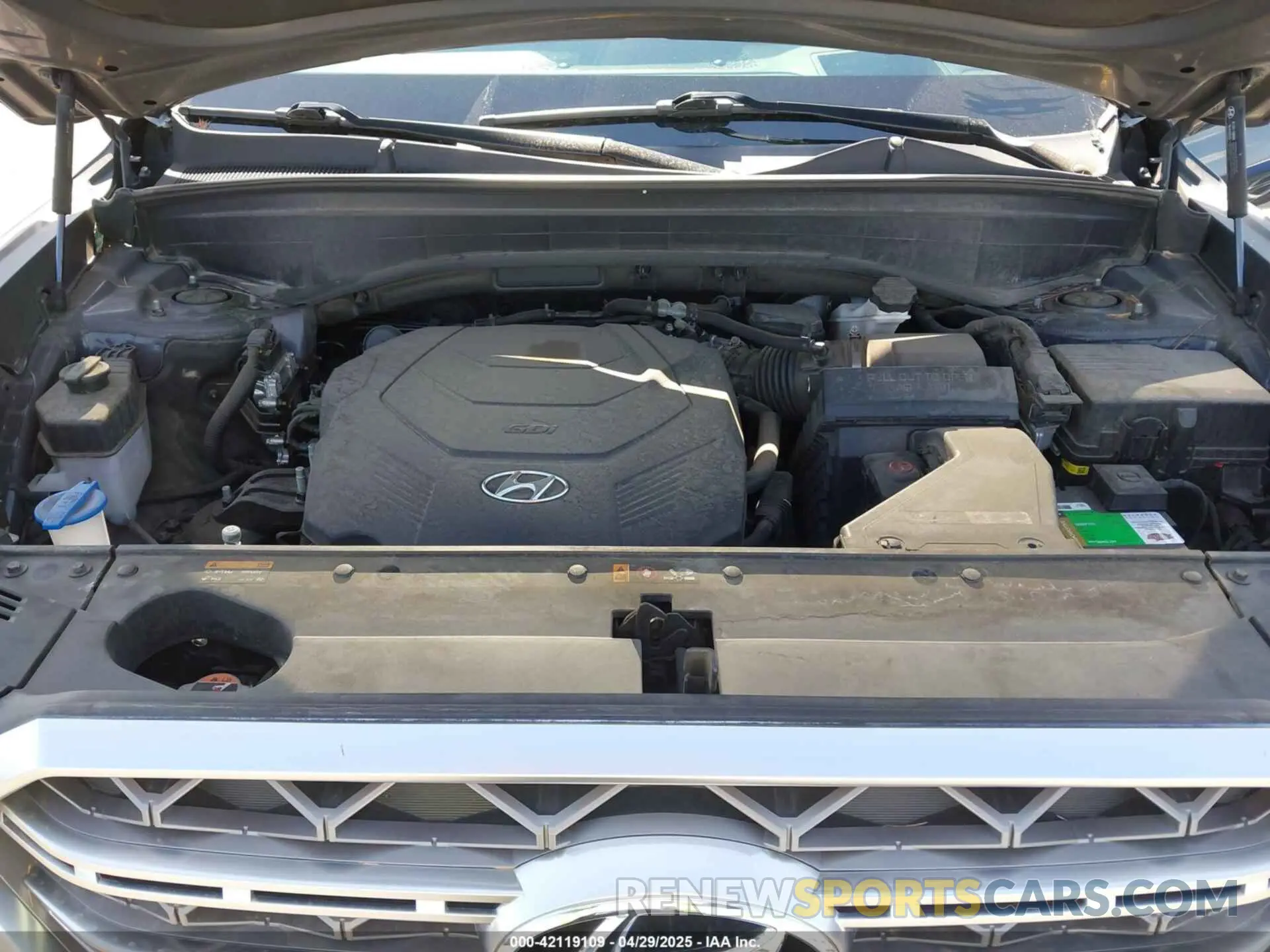 10 Photograph of a damaged car KM8R54HE9LU167434 HYUNDAI PALISADE 2020