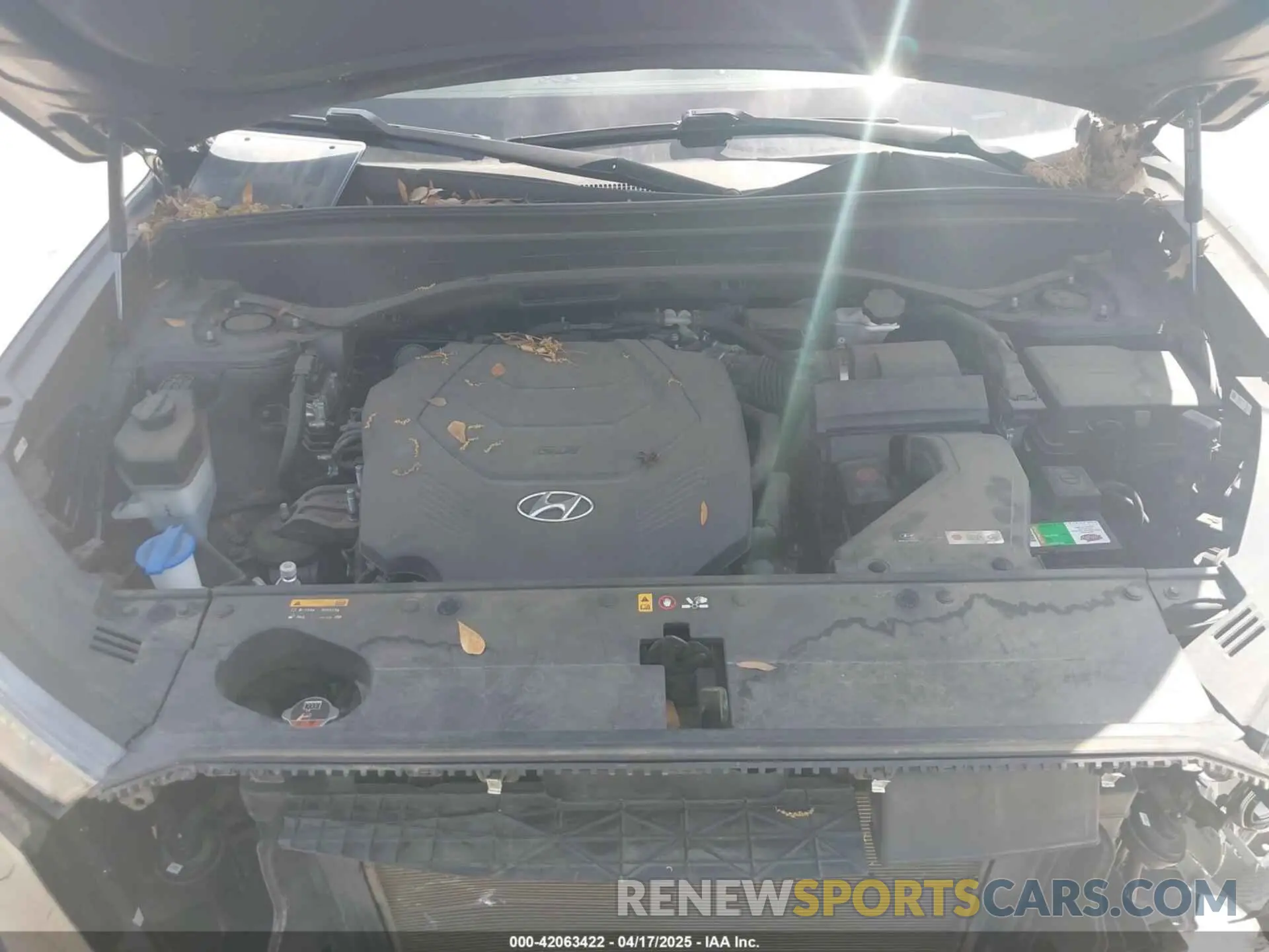 10 Photograph of a damaged car KM8R54HEXLU045374 HYUNDAI PALISADE 2020
