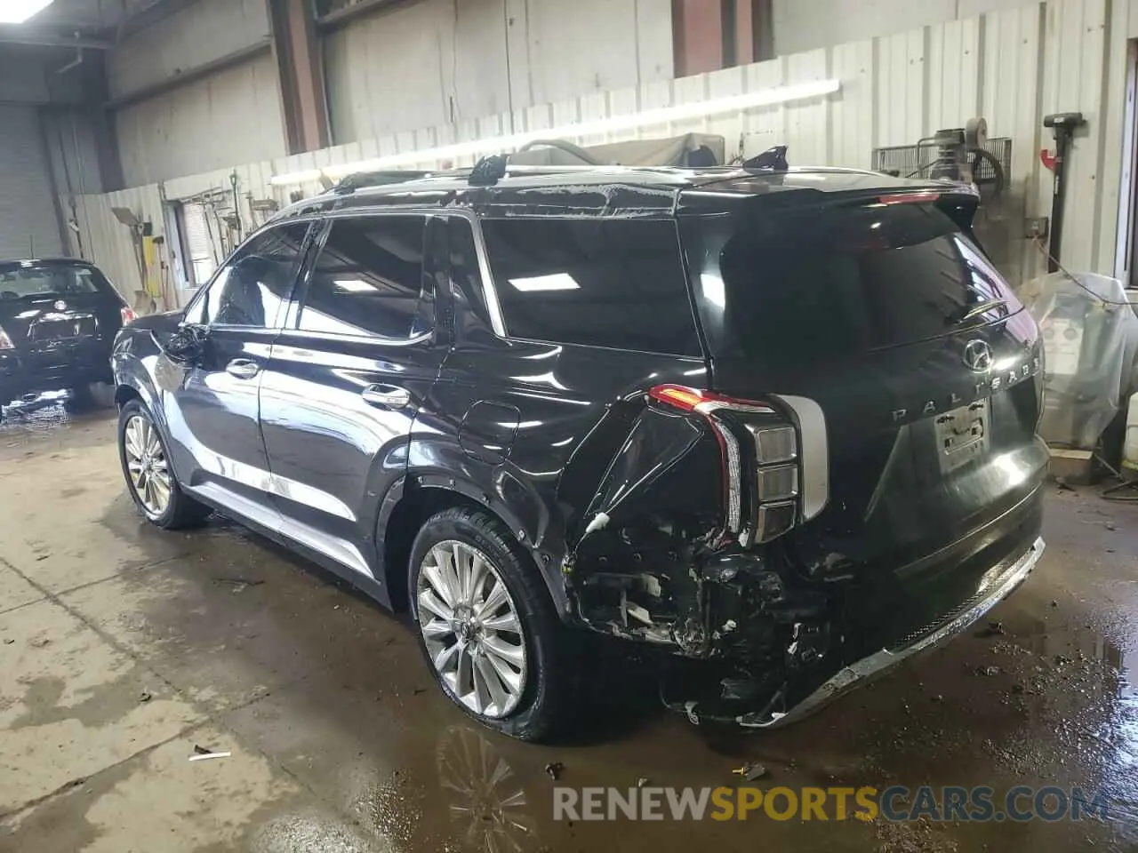 2 Photograph of a damaged car KM8R54HEXLU126391 HYUNDAI PALISADE 2020