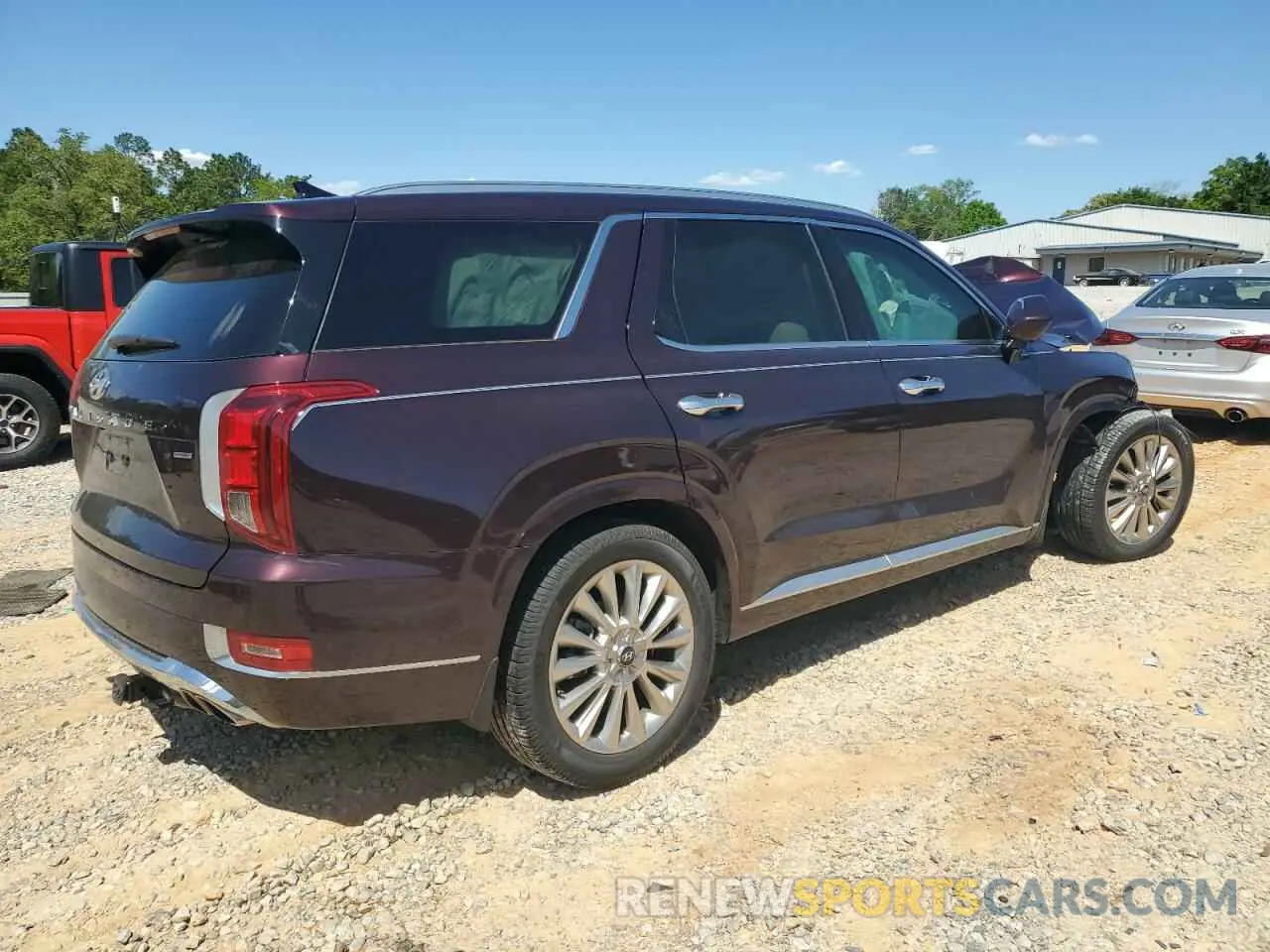 3 Photograph of a damaged car KM8R5DHE0LU161425 HYUNDAI PALISADE 2020