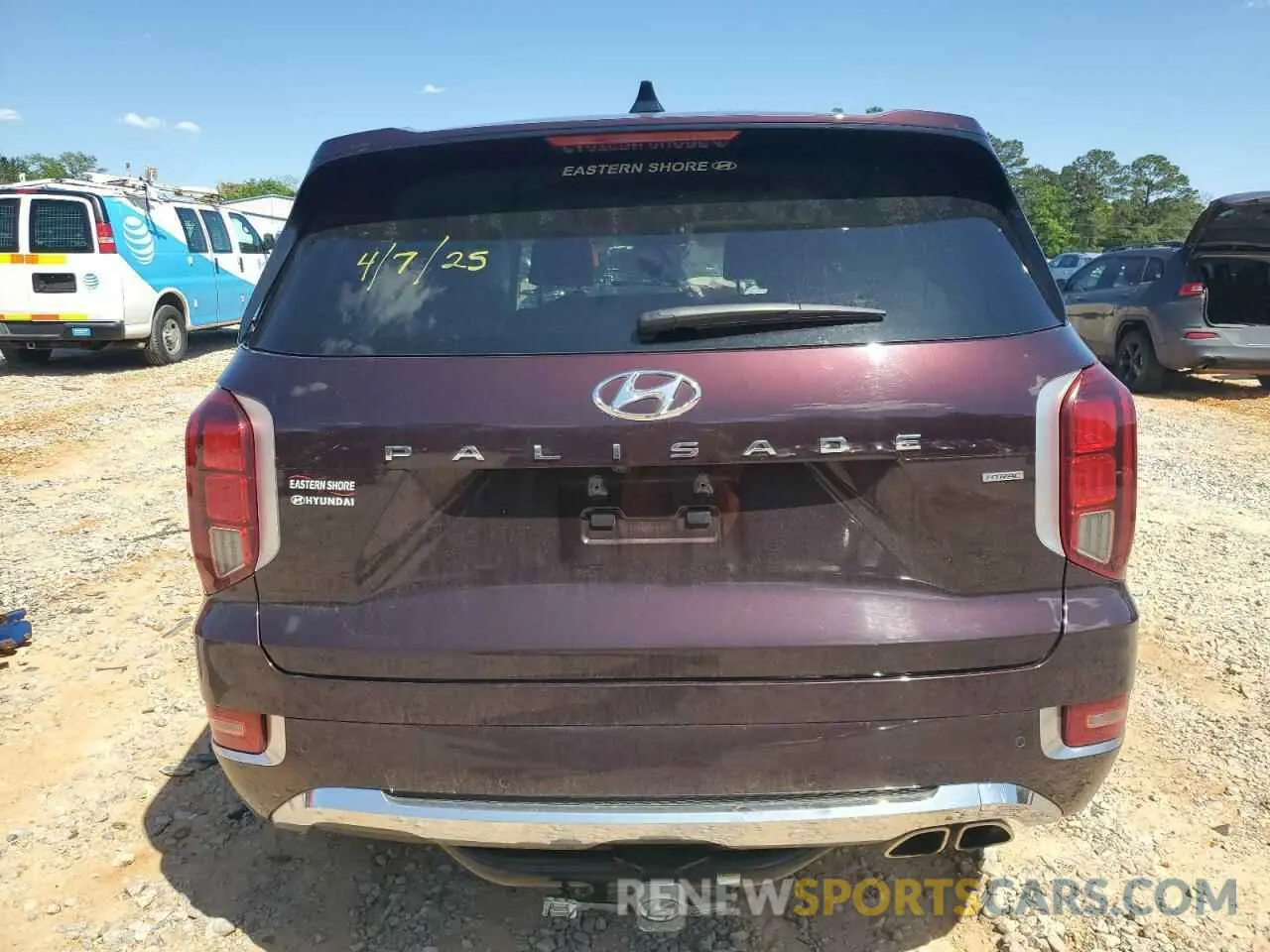 6 Photograph of a damaged car KM8R5DHE0LU161425 HYUNDAI PALISADE 2020