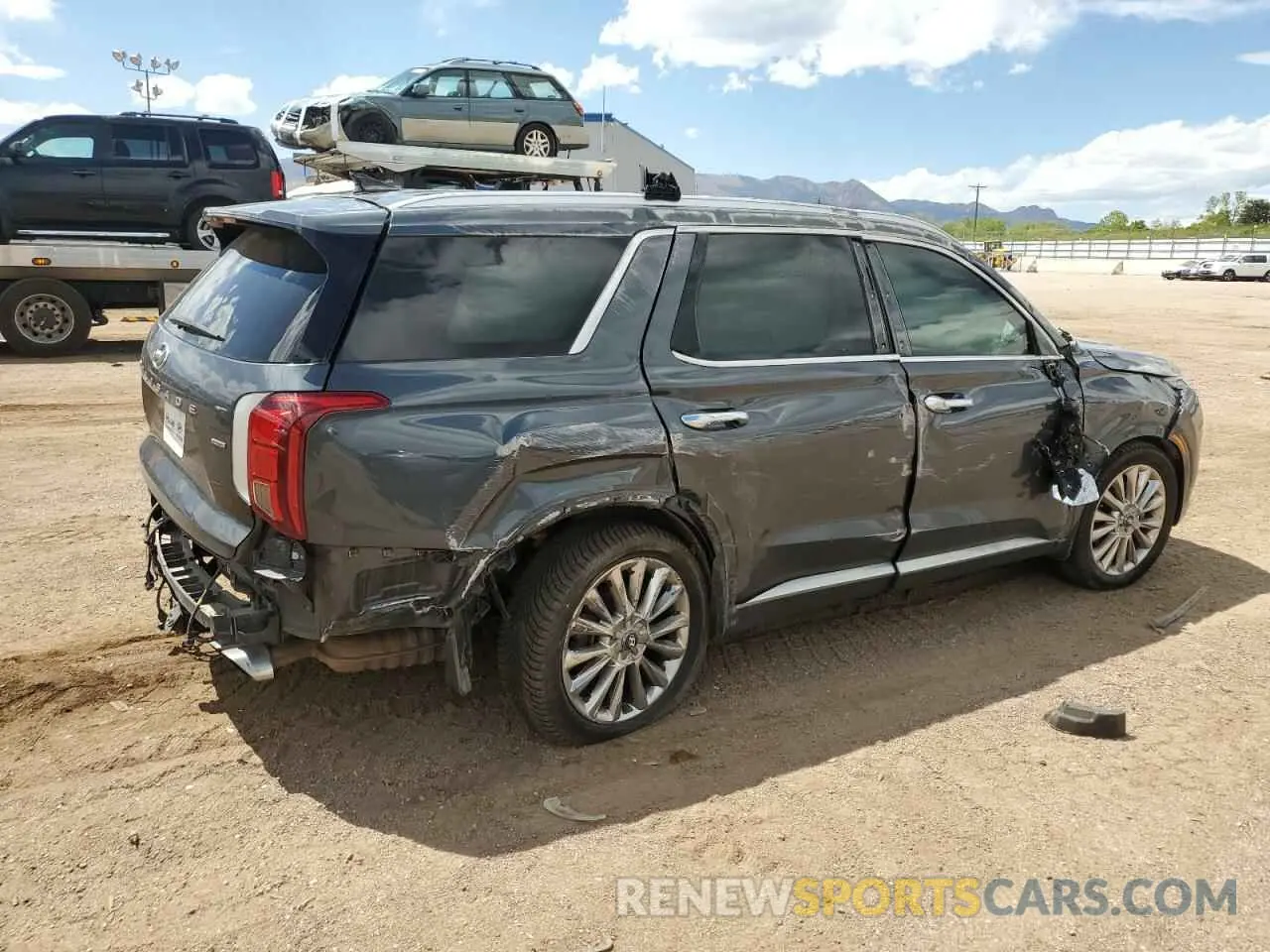 3 Photograph of a damaged car KM8R5DHE1LU081177 HYUNDAI PALISADE 2020