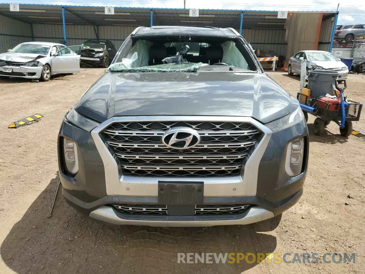 5 Photograph of a damaged car KM8R5DHE1LU081177 HYUNDAI PALISADE 2020