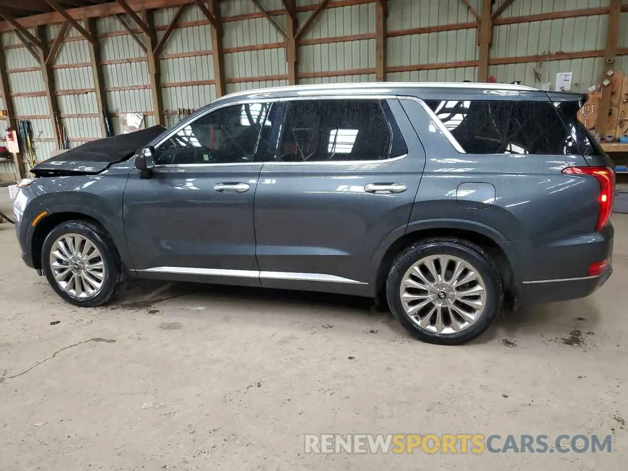 2 Photograph of a damaged car KM8R5DHE1LU131060 HYUNDAI PALISADE 2020