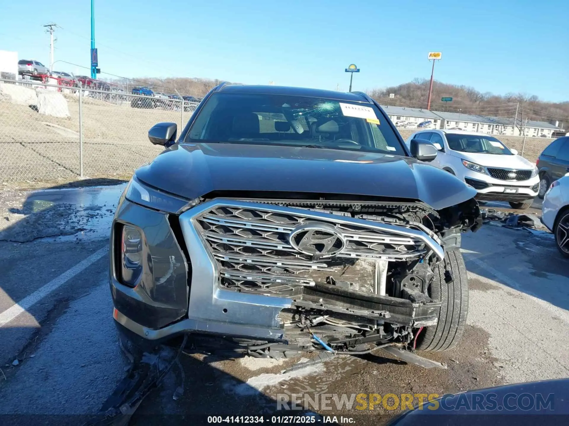 12 Photograph of a damaged car KM8R5DHE2LU120116 HYUNDAI PALISADE 2020
