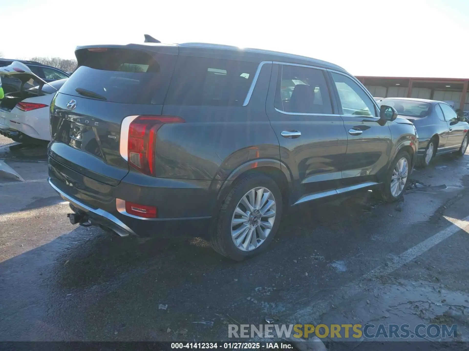 4 Photograph of a damaged car KM8R5DHE2LU120116 HYUNDAI PALISADE 2020