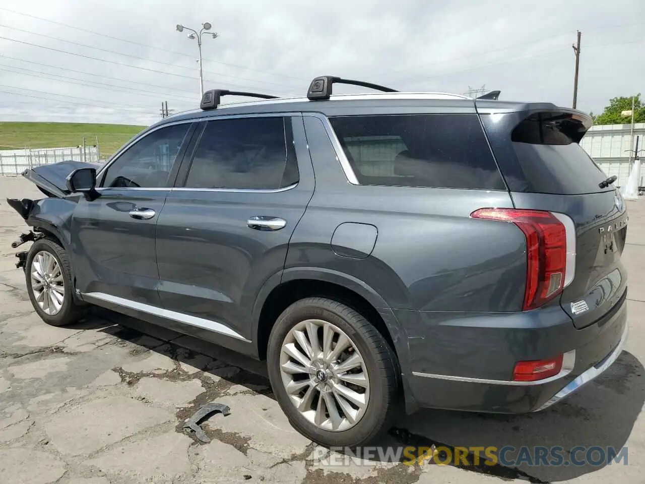 2 Photograph of a damaged car KM8R5DHE2LU150667 HYUNDAI PALISADE 2020