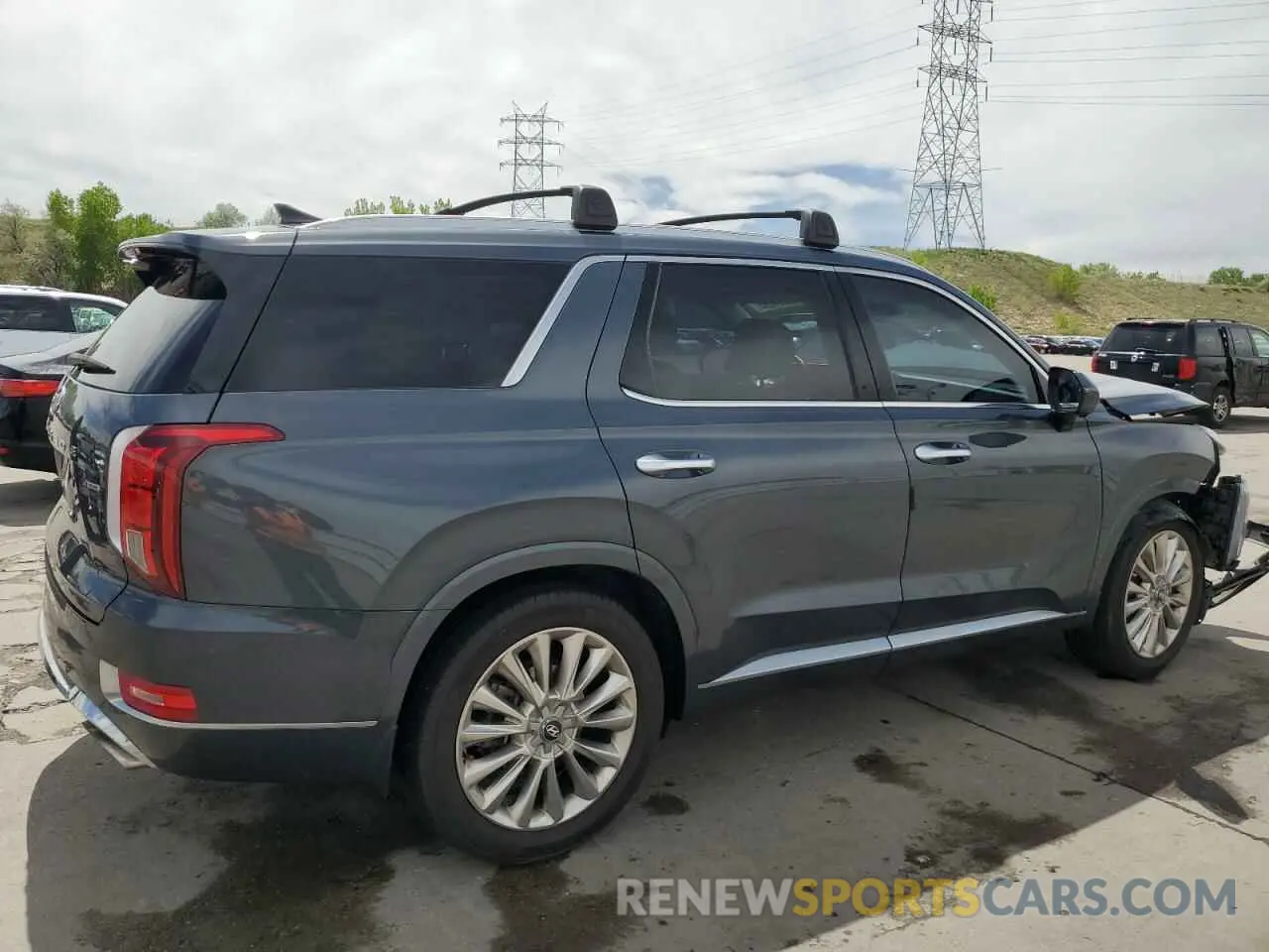 3 Photograph of a damaged car KM8R5DHE2LU150667 HYUNDAI PALISADE 2020